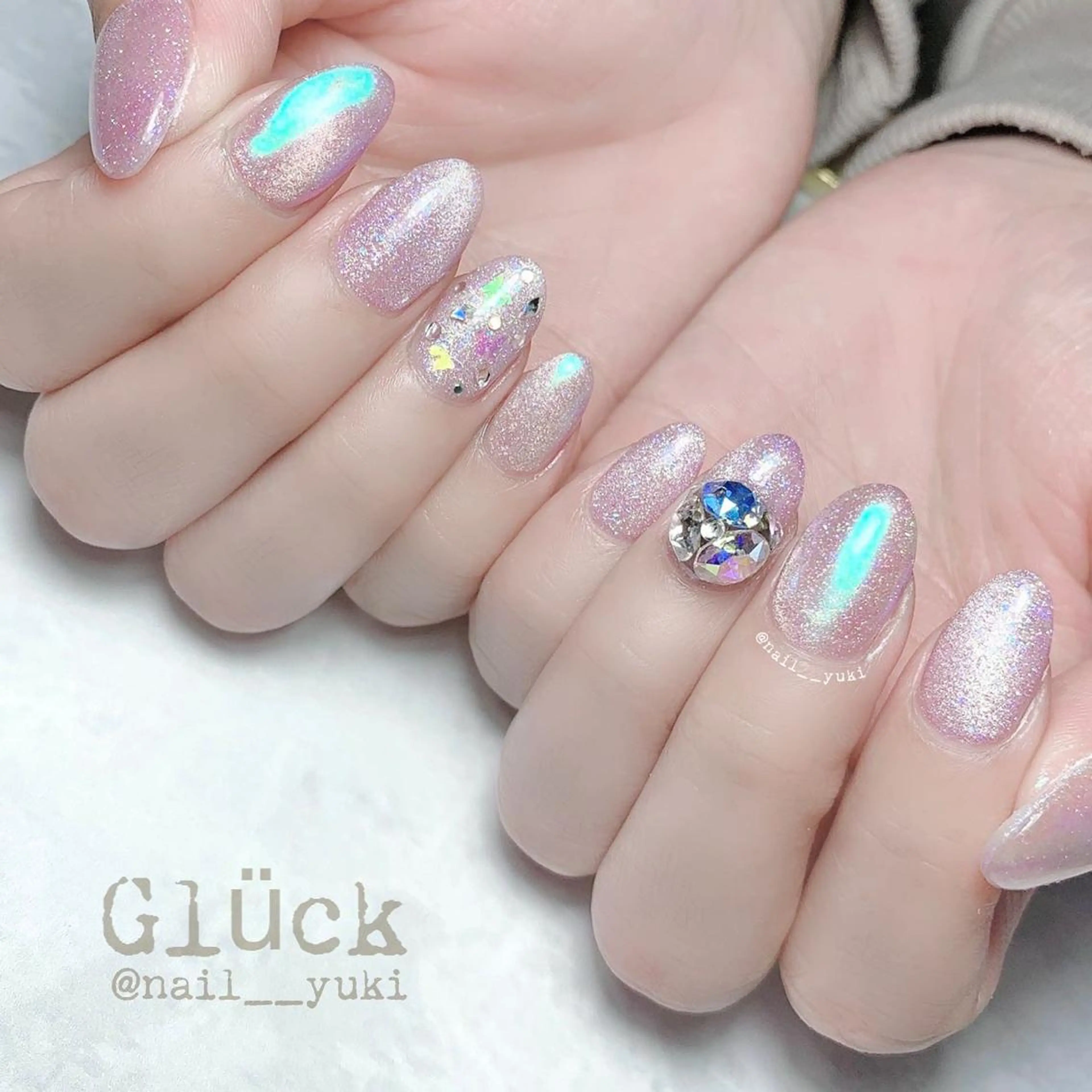 ネイル ハンドネイル Glück private salon所属・Glück yukiのマツエク・マツパデザイン