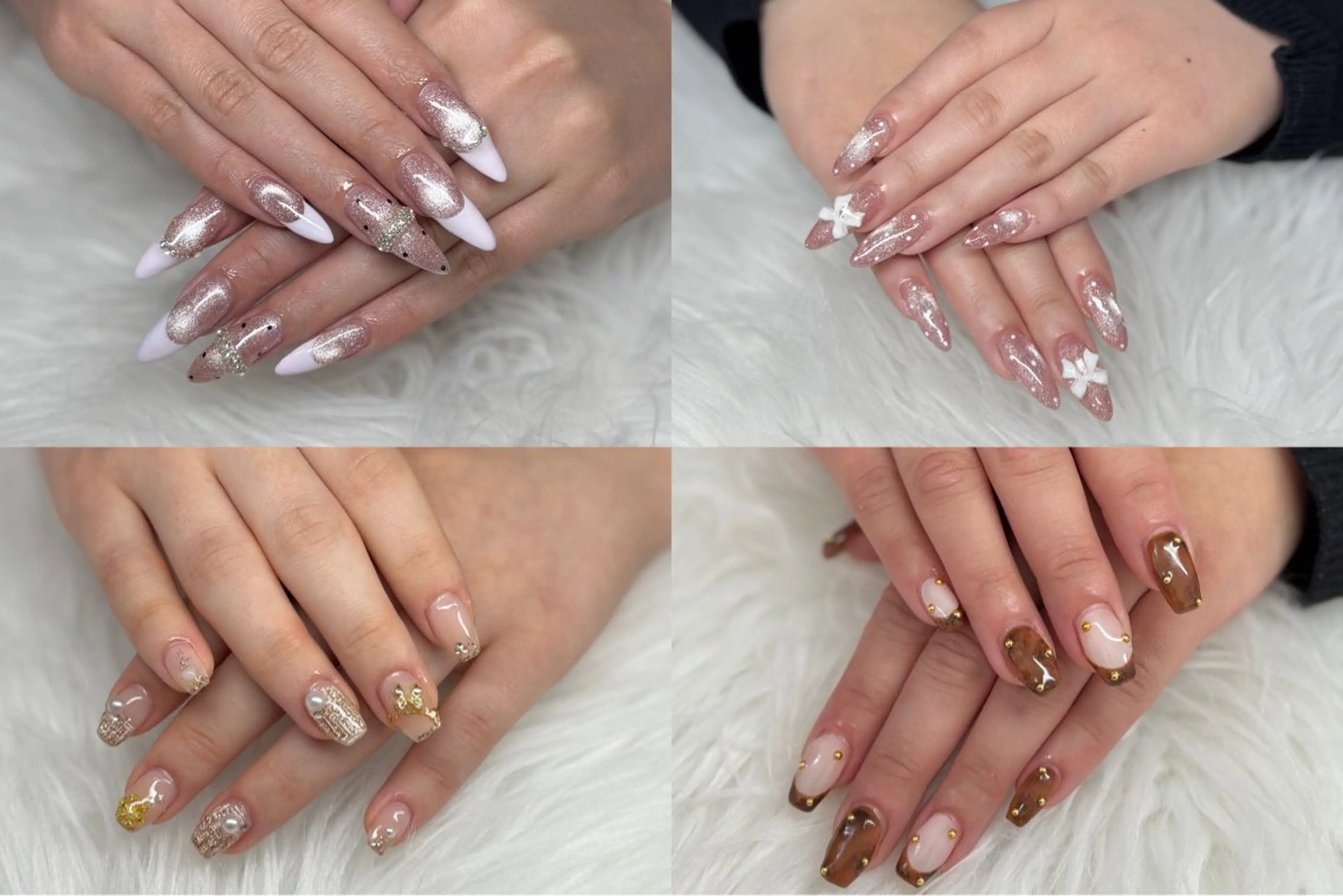 ネイル ハンドネイル ANELA サクラのネイルデザイン