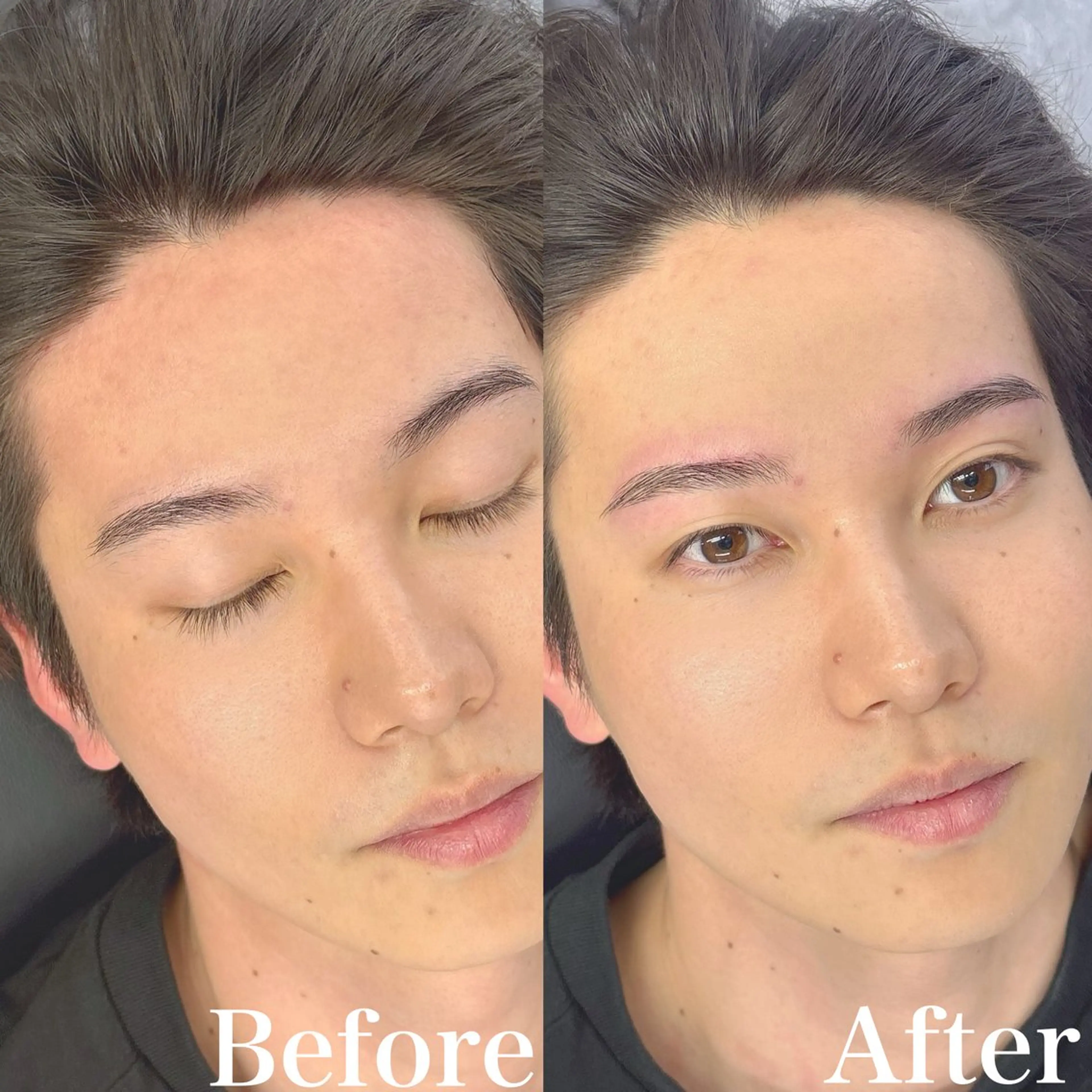 メンズ アイブロウ ワックス脱毛 眉カット 14日空きあり Yusukeの眉毛・アイブロウイメージ