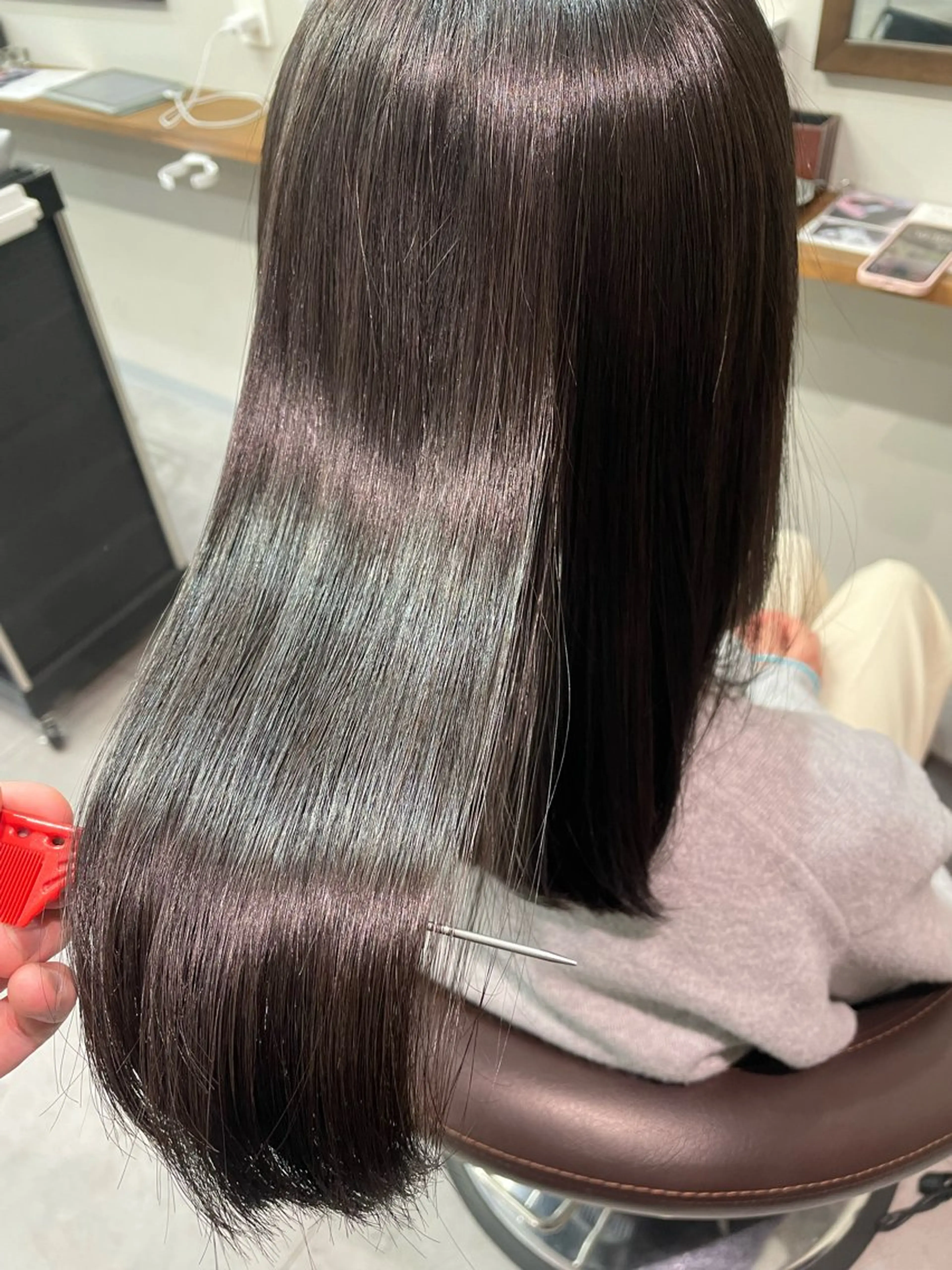 NEW！【平日限定☆】カット+髪質改善メテオカラー＋トリートメントの写真