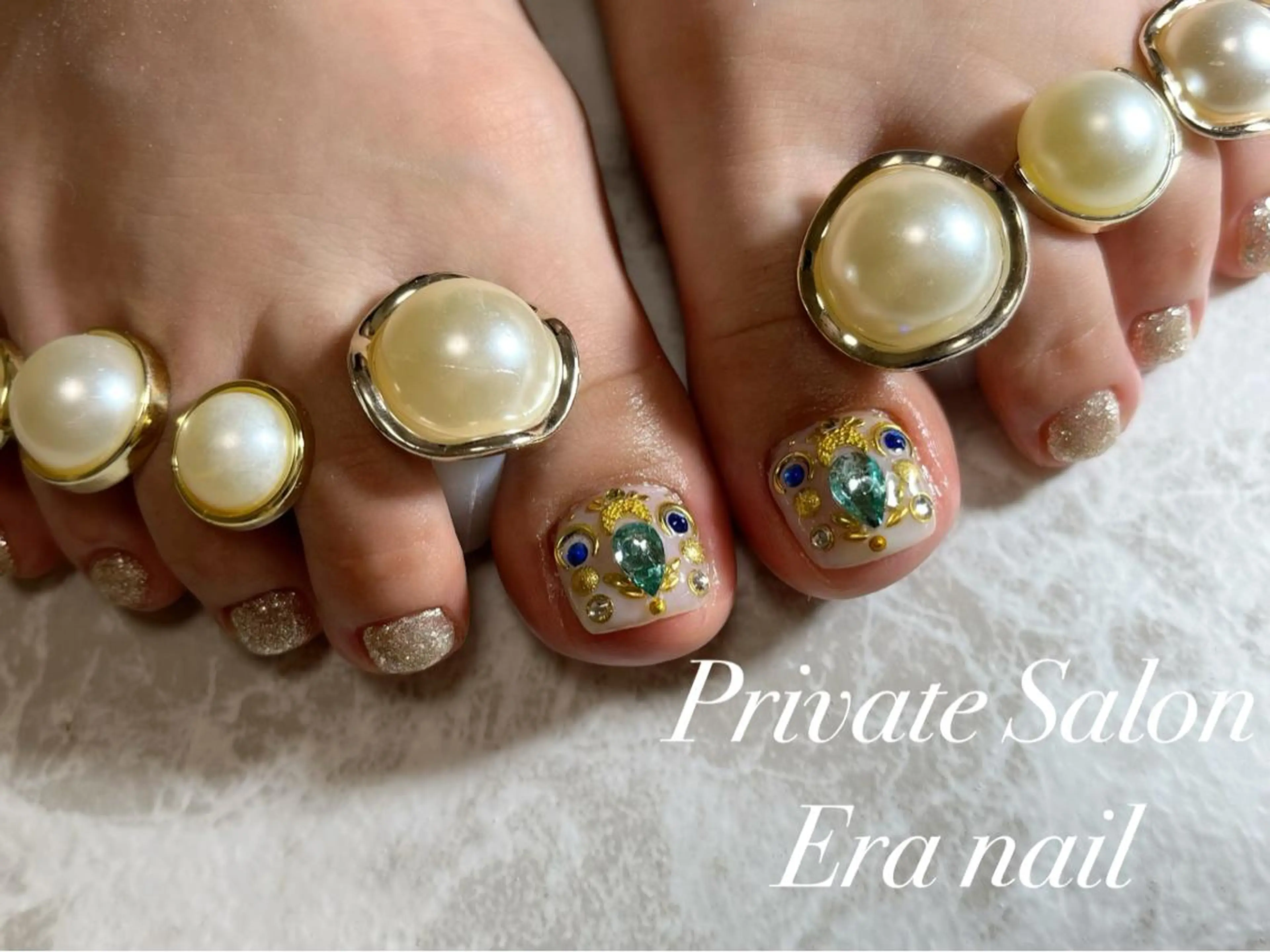 ネイル フットネイル フットネイル Era nailのネイルデザイン