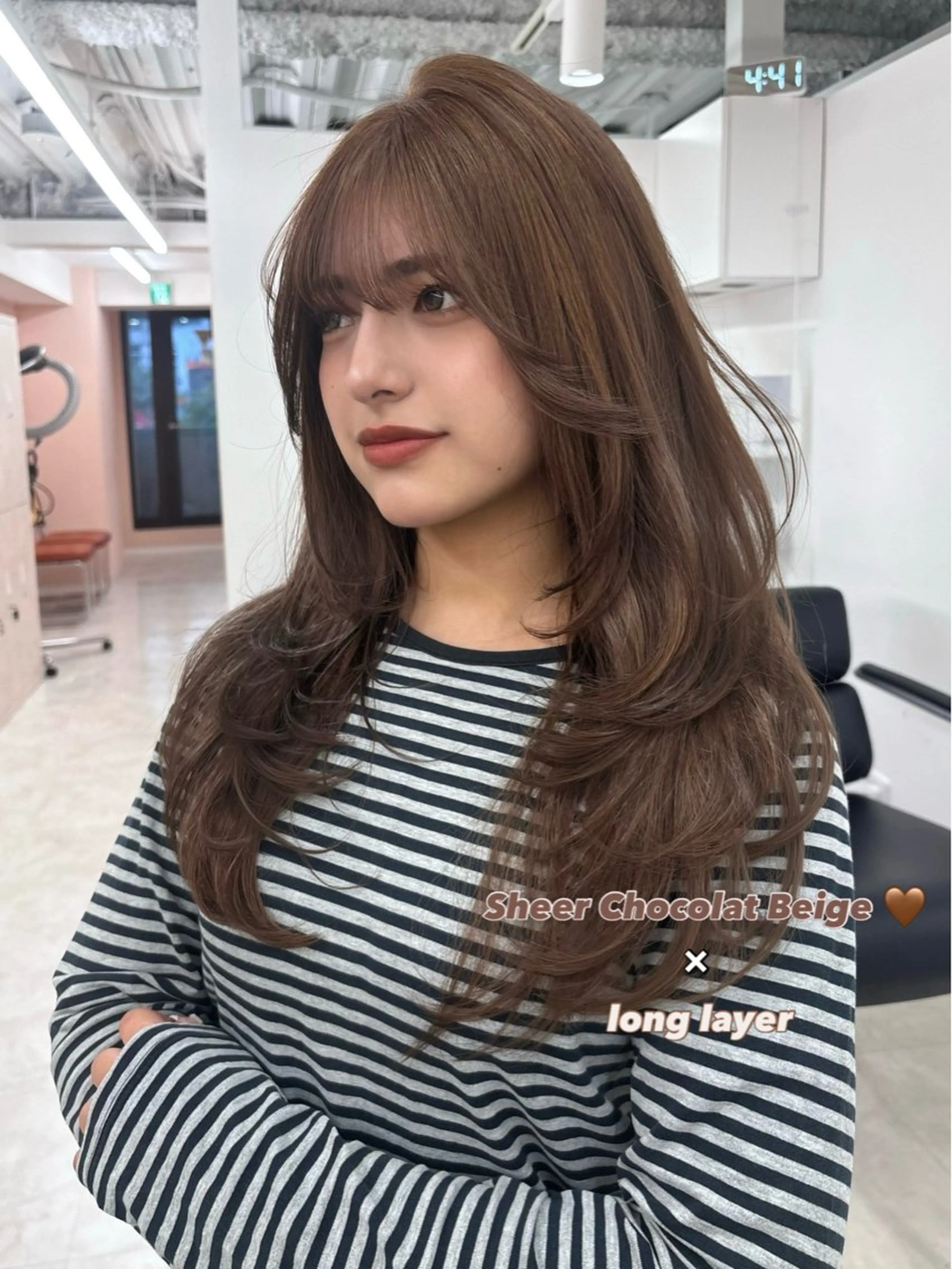 カラー ヘアカラー YOLO 渋谷 nanamiのヘアスタイル