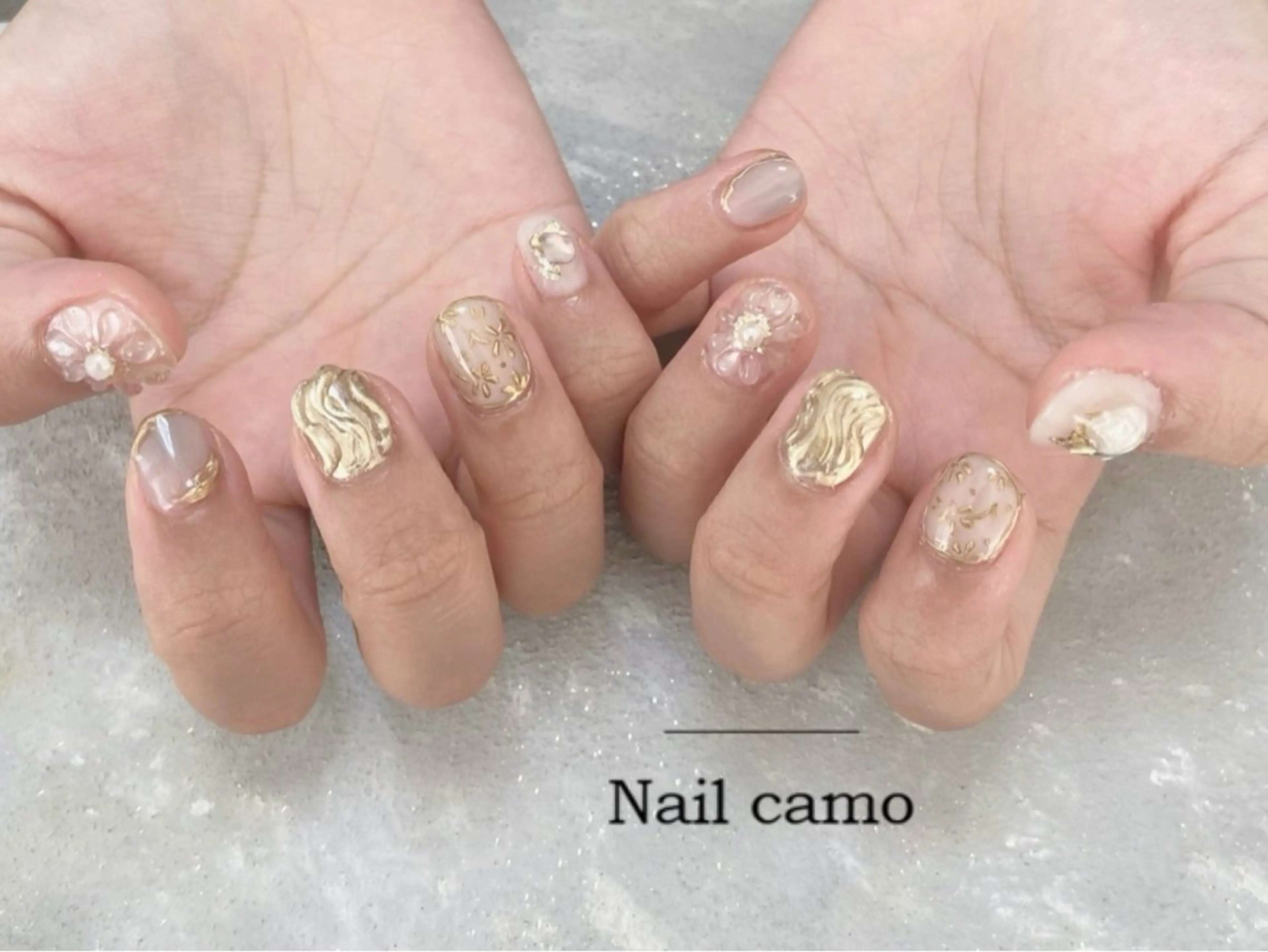 ネイル 成人式 🌟Nail camo🌟のネイルデザイン
