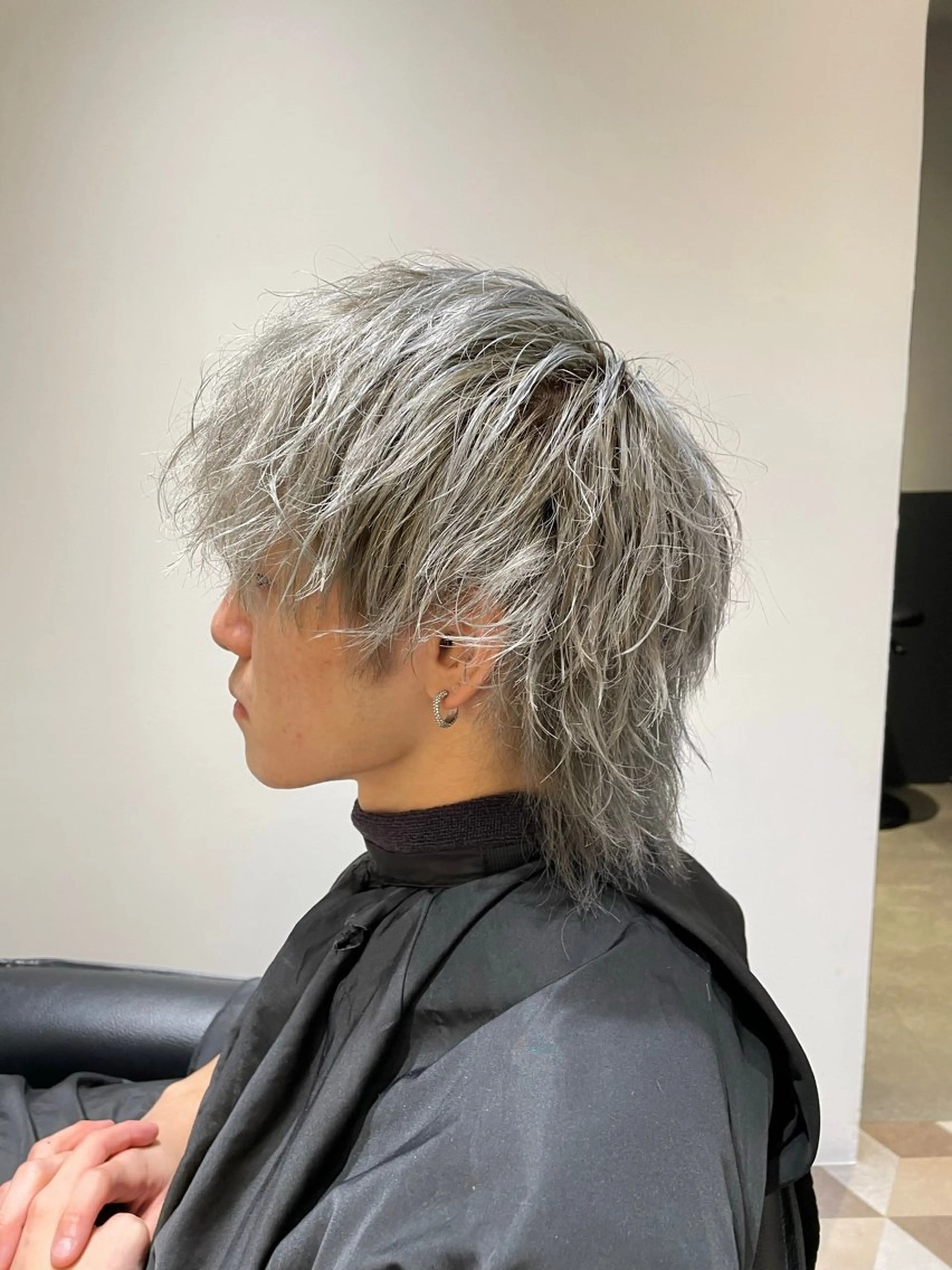 ショート メンズ 七星俊介🌙‎𖤐⡱ カットモデル様募集中のヘアスタイル