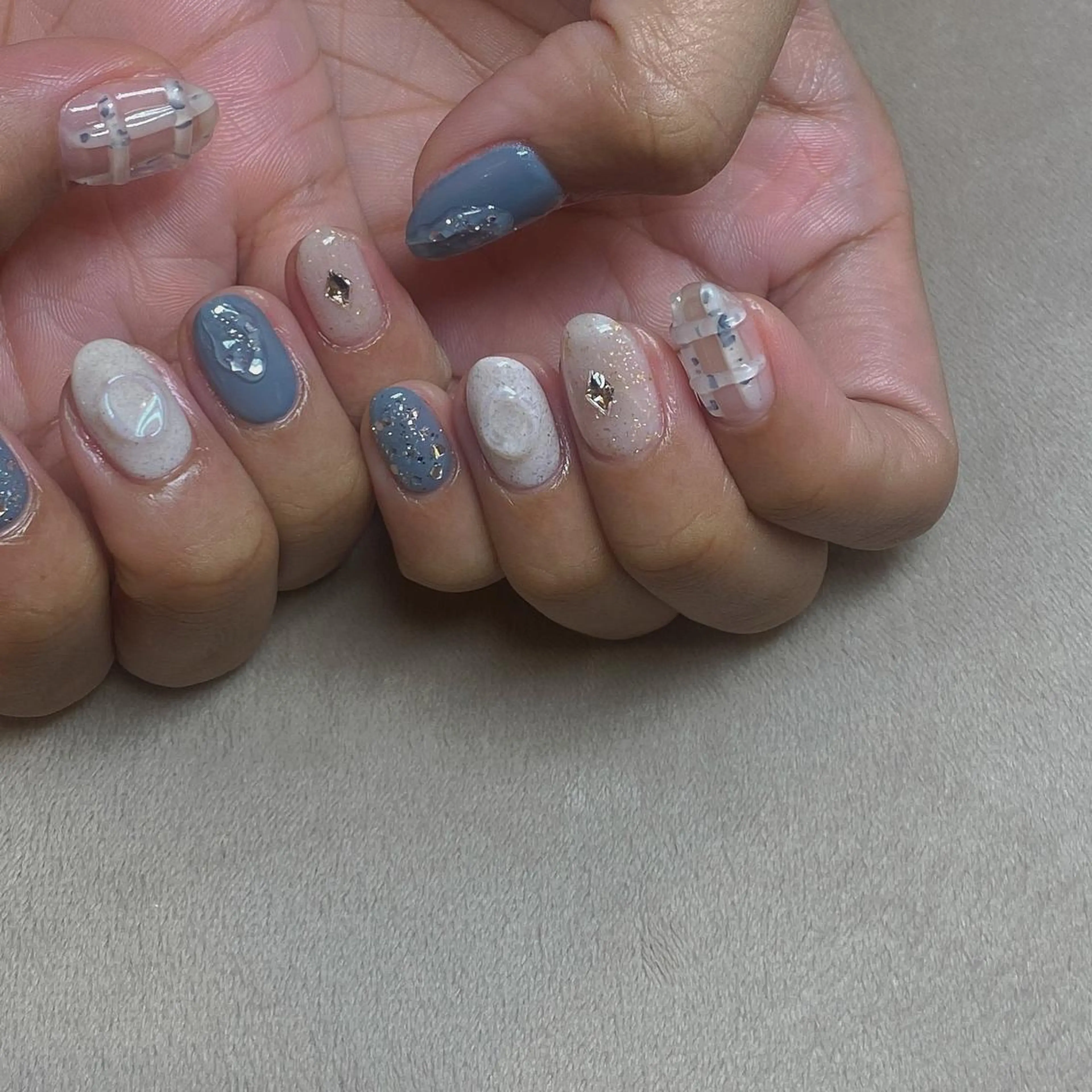 ネイル フリーランス¨̮⃝ ネイリストOKADAのネイルデザイン