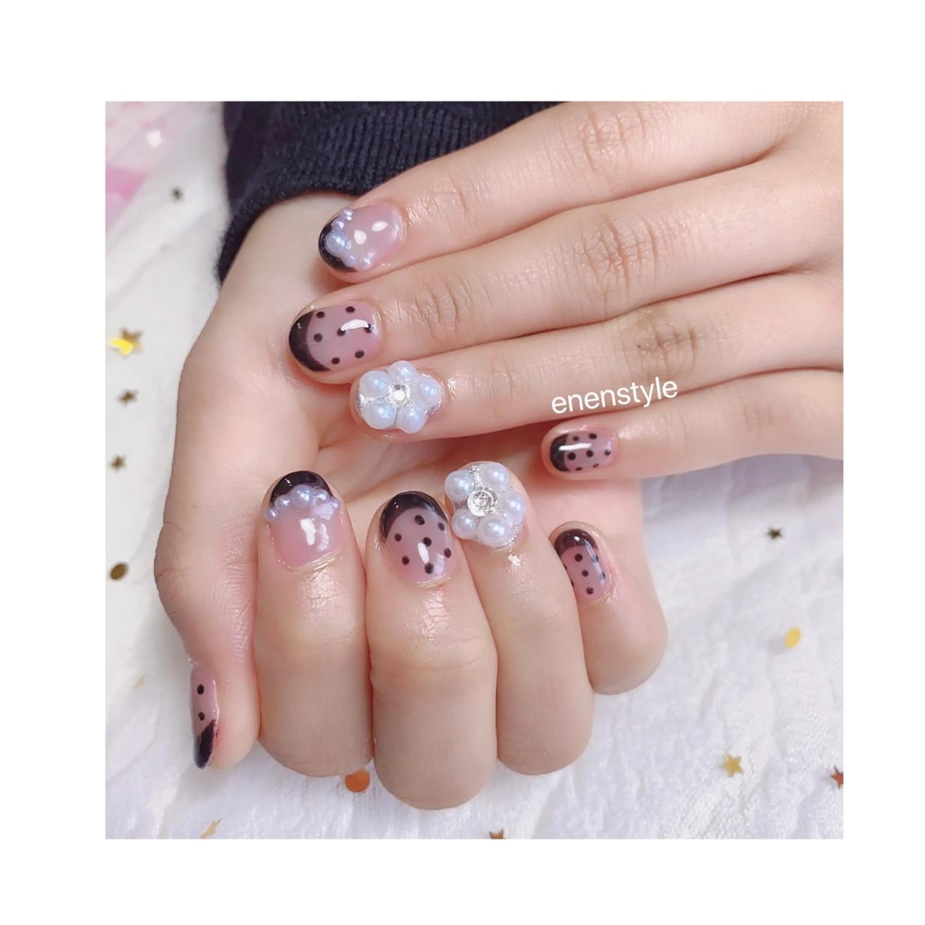 ショート ネイル ジェルネイル ニュアンスネイル オフィスネイル ワンカラーネイル パラジェル 👑enen style👑のネイルデザイン