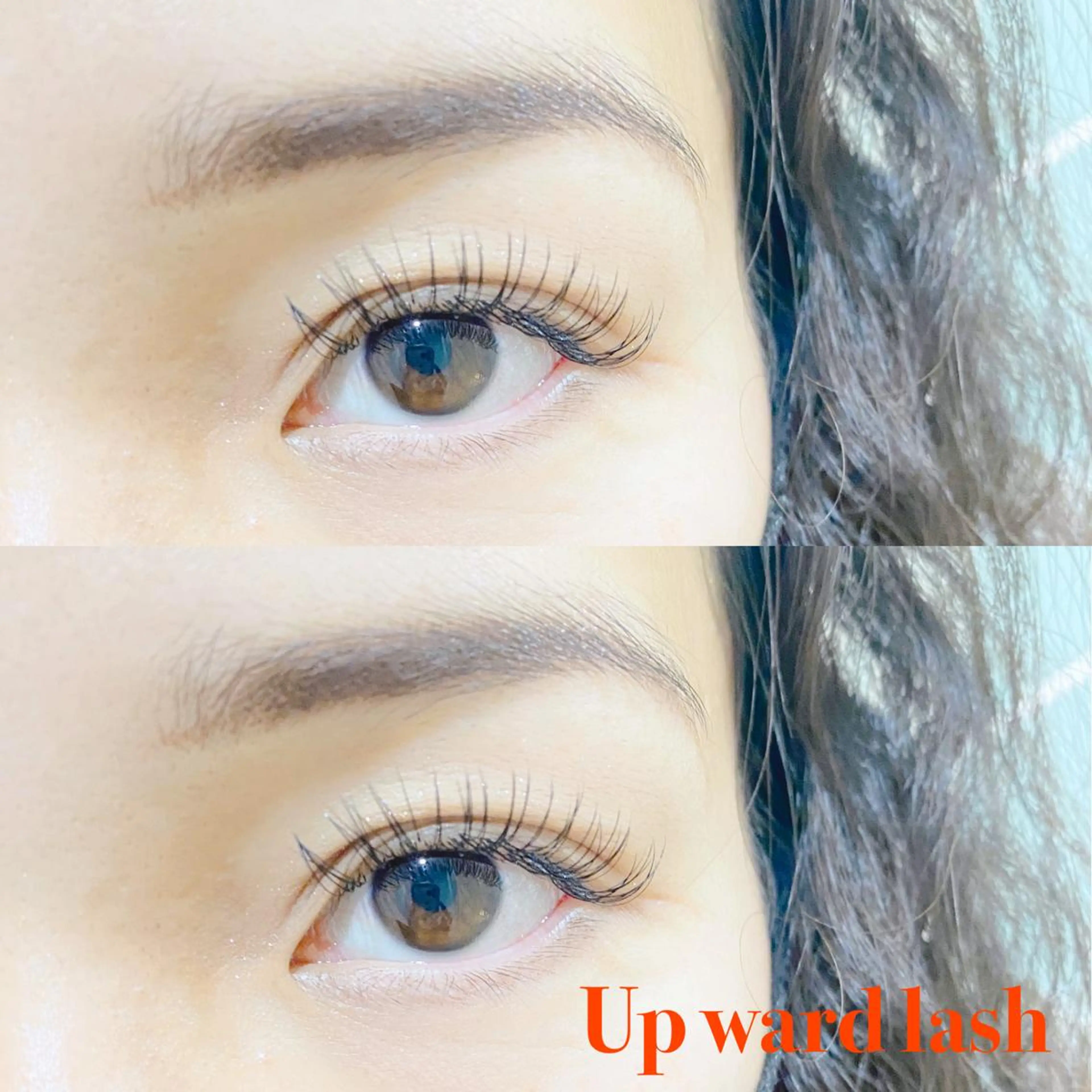 マツエク・マツパ アップワードラッシュ K a N aのマツエク・マツパデザイン