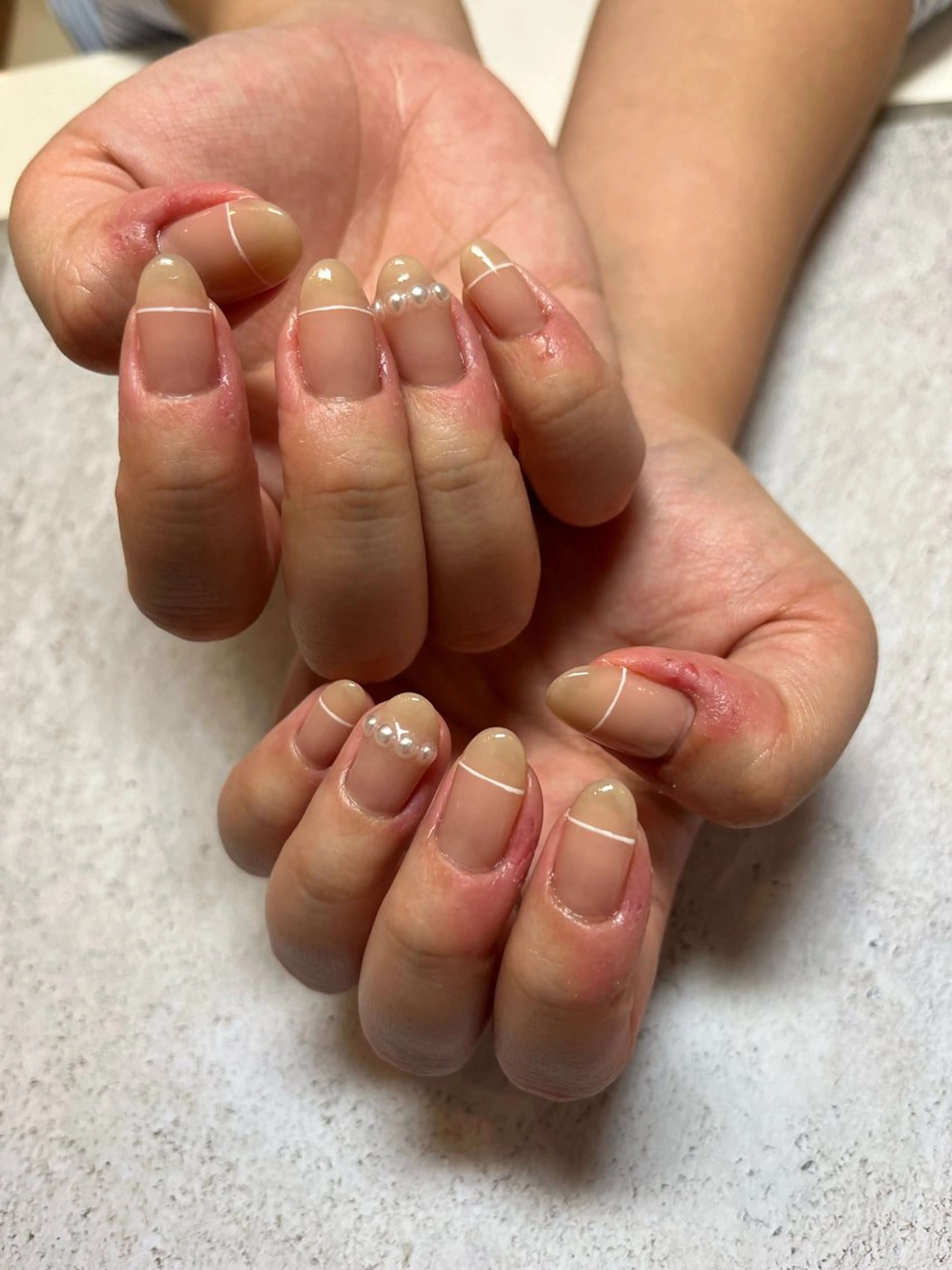 ネイル ハンドネイル 【LINON】 airiのネイルデザイン