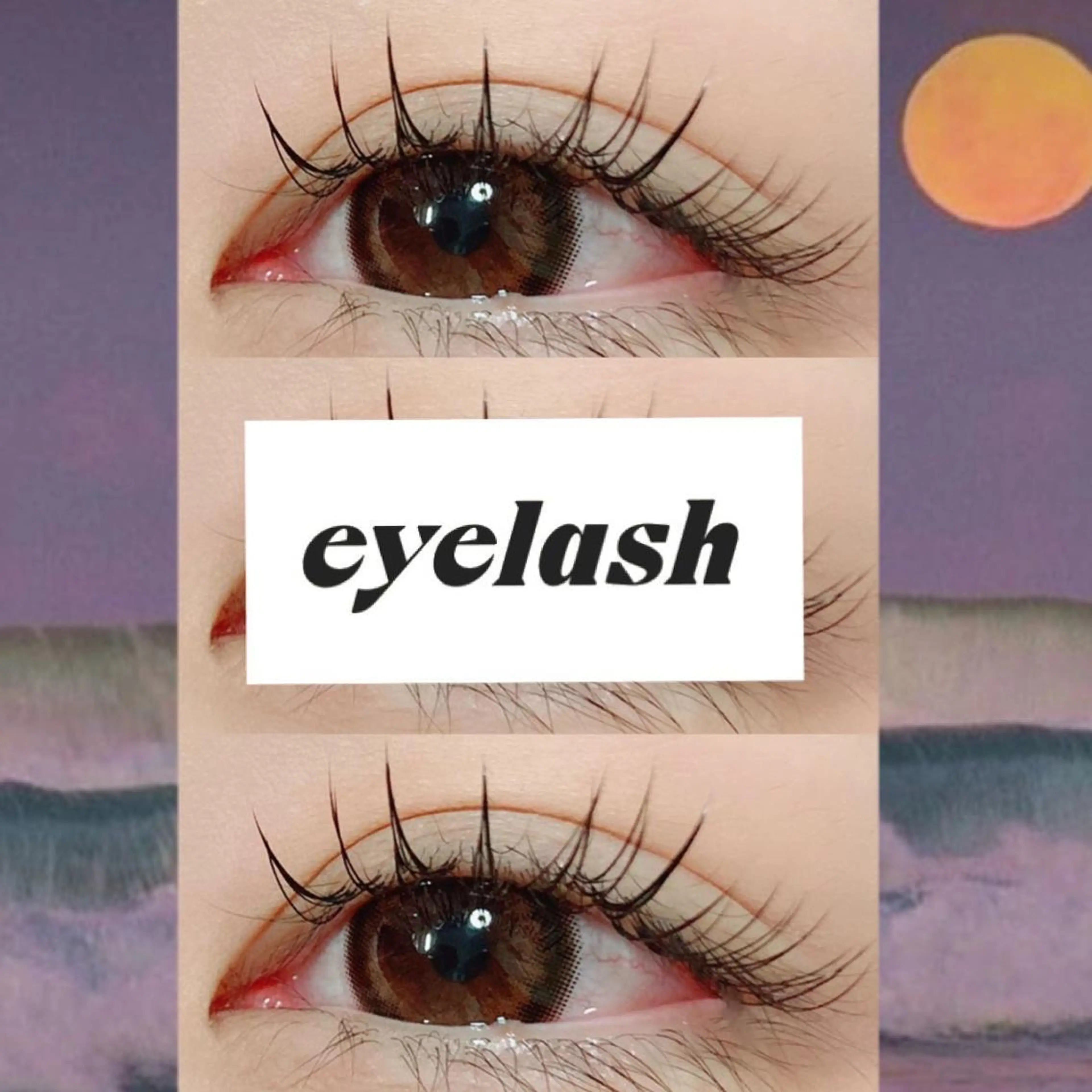 マツエク・マツパ 束感まつ毛 フラットラッシュ 韓国風マツエク ナチュラル まつげパーマ orihara𐙚 まつげパーマ/眉毛のマツエク・マツパデザイン