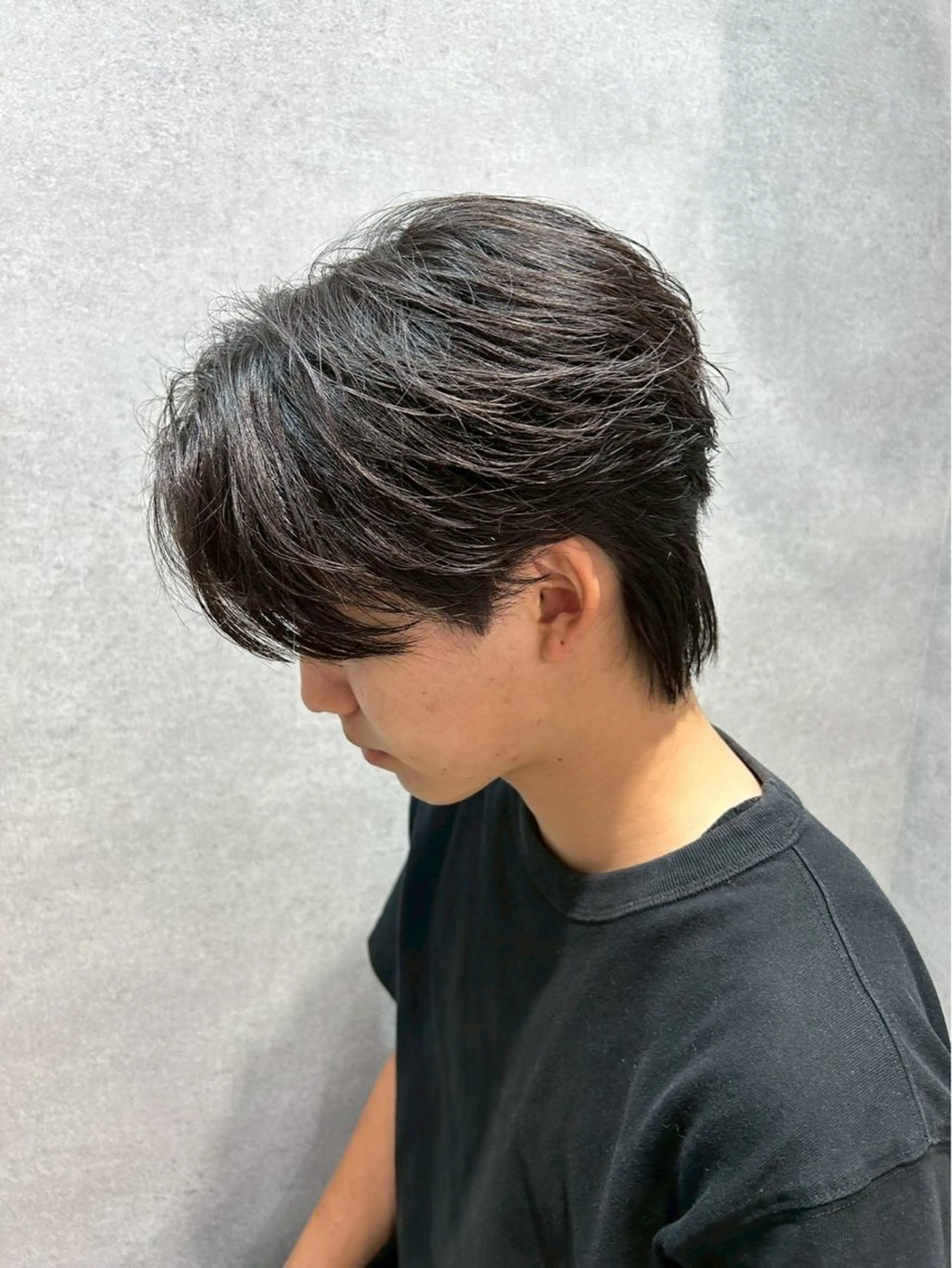 ✨韓国センターパート+ニュアンスパーマ💫の写真