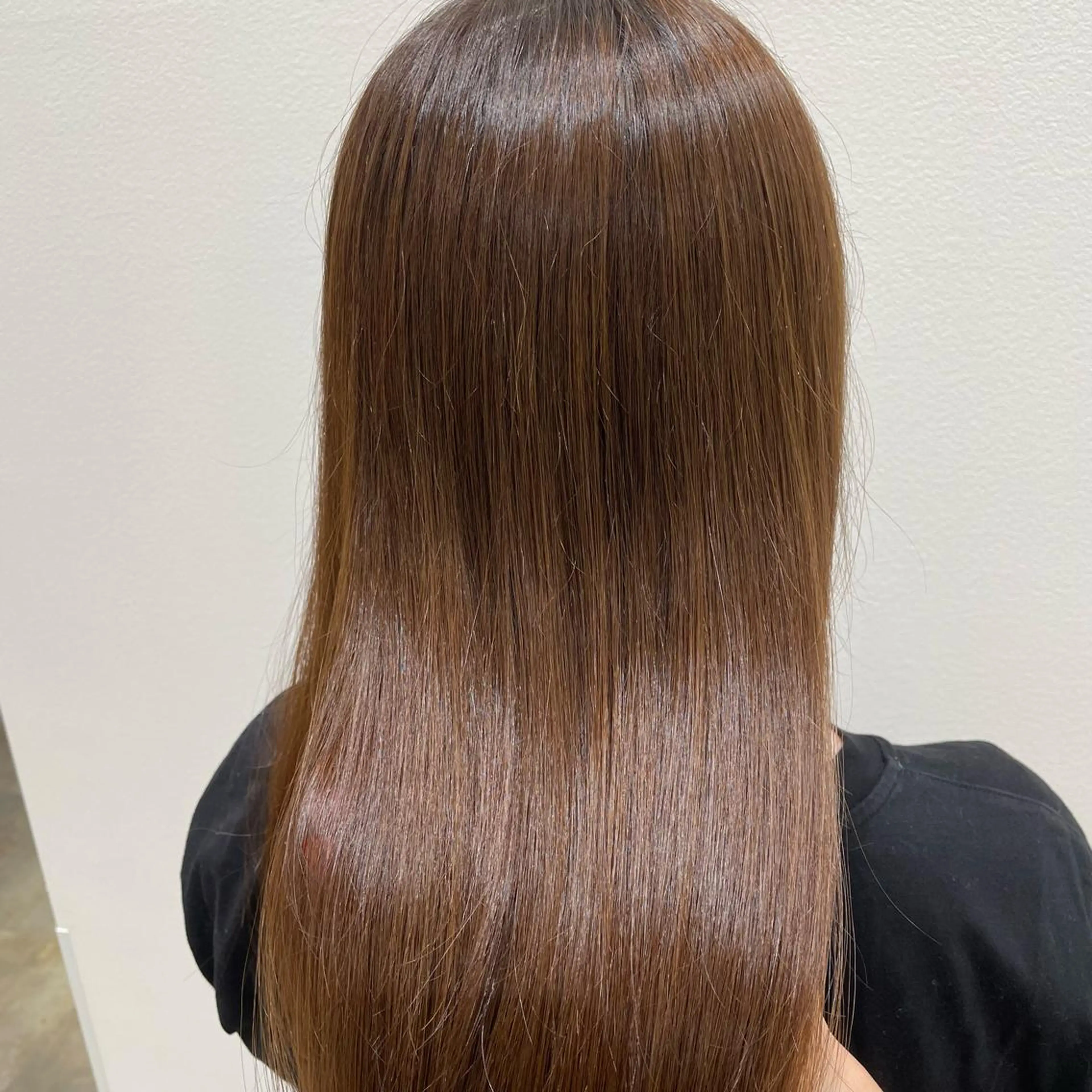 セミロング パーマモデル募集🌈 森脇帆南のヘアスタイル