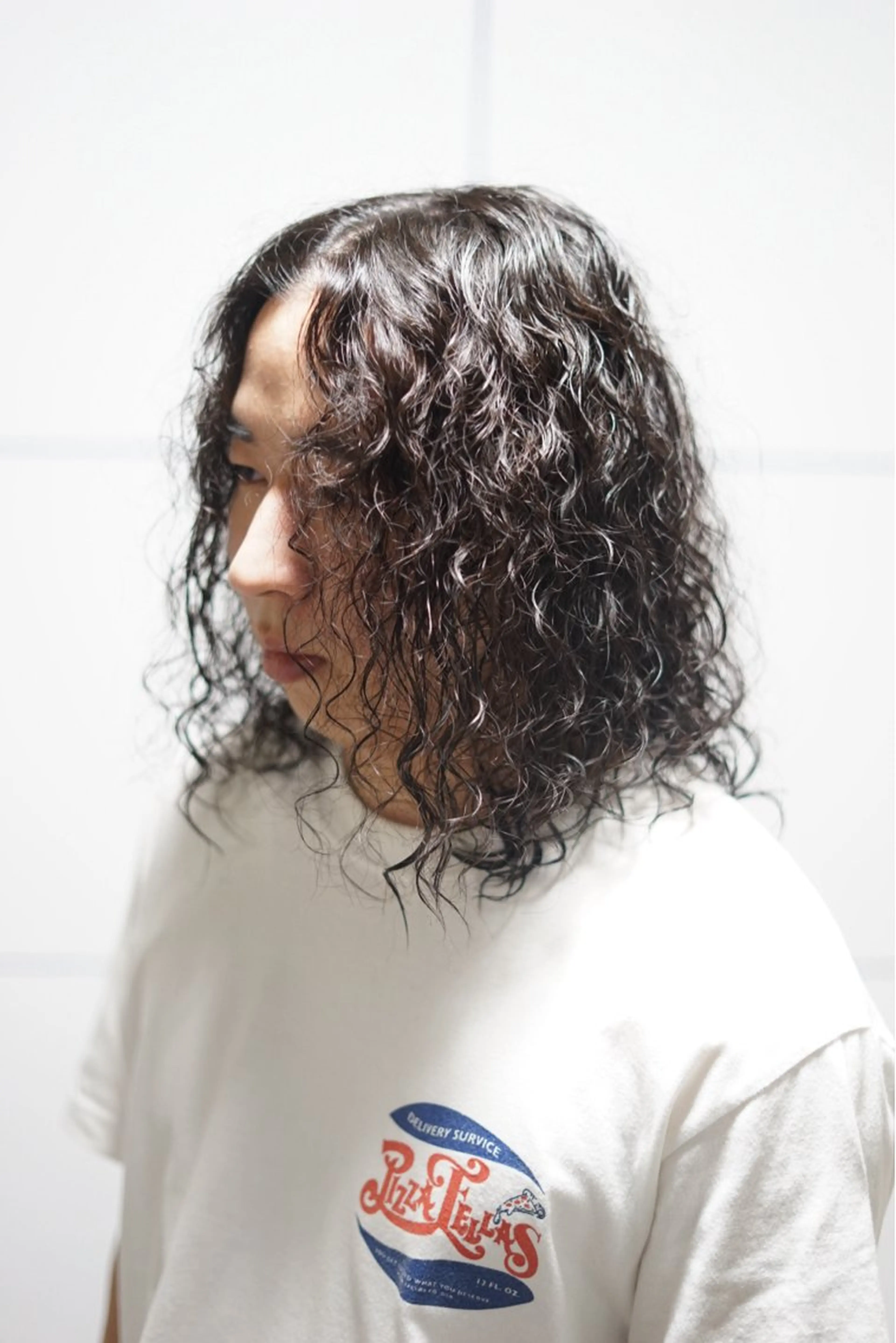 再現性 men's カット+スパイラルパーマの写真