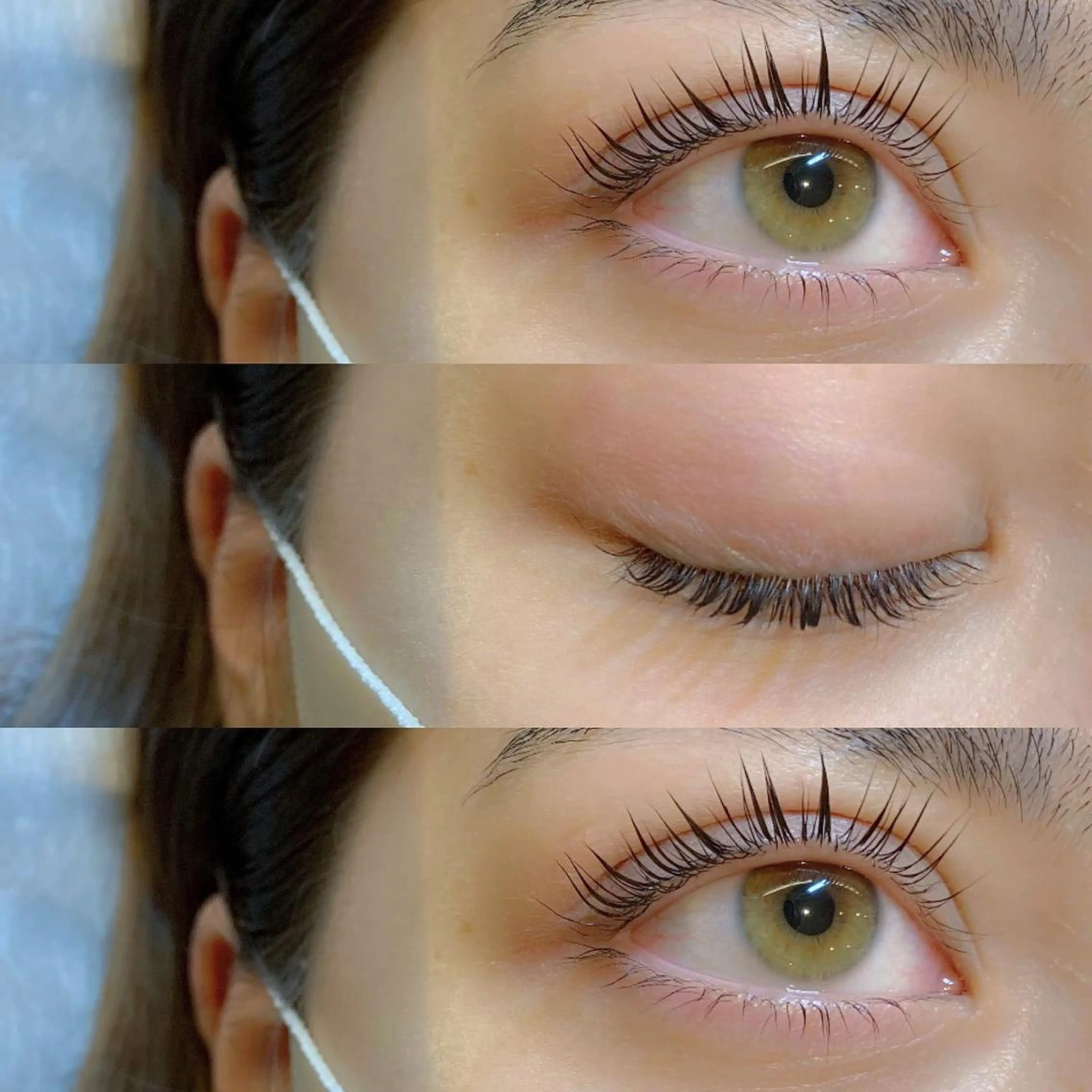 マツエク・マツパ ケラチンラッシュリフト パリジェンヌラッシュリフト マツパ 𝘮 𝘢 𝘰 .のマツエク・マツパデザイン