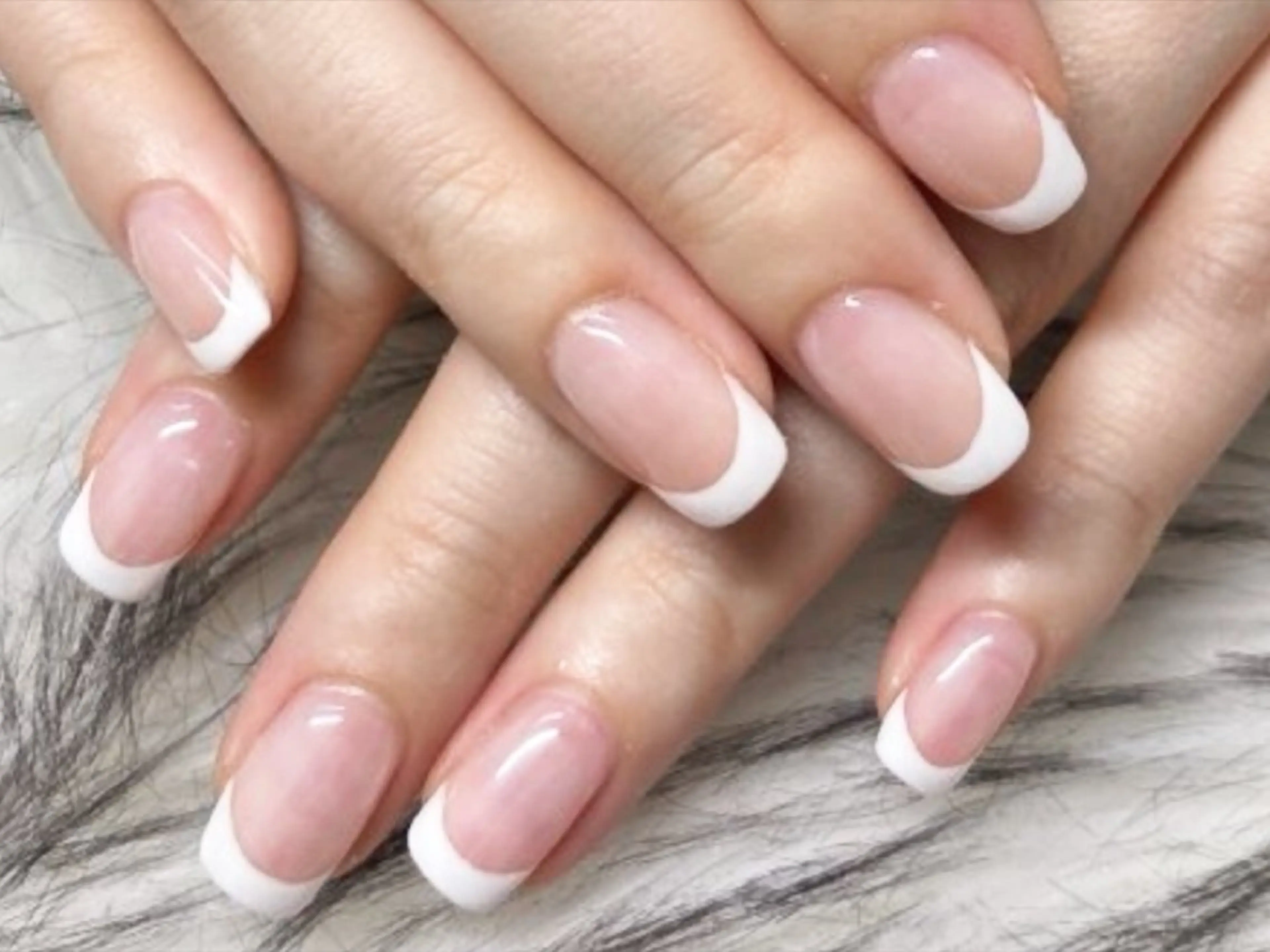 ネイル フレンチネイル ハンドネイル nail salon angeのネイルデザイン