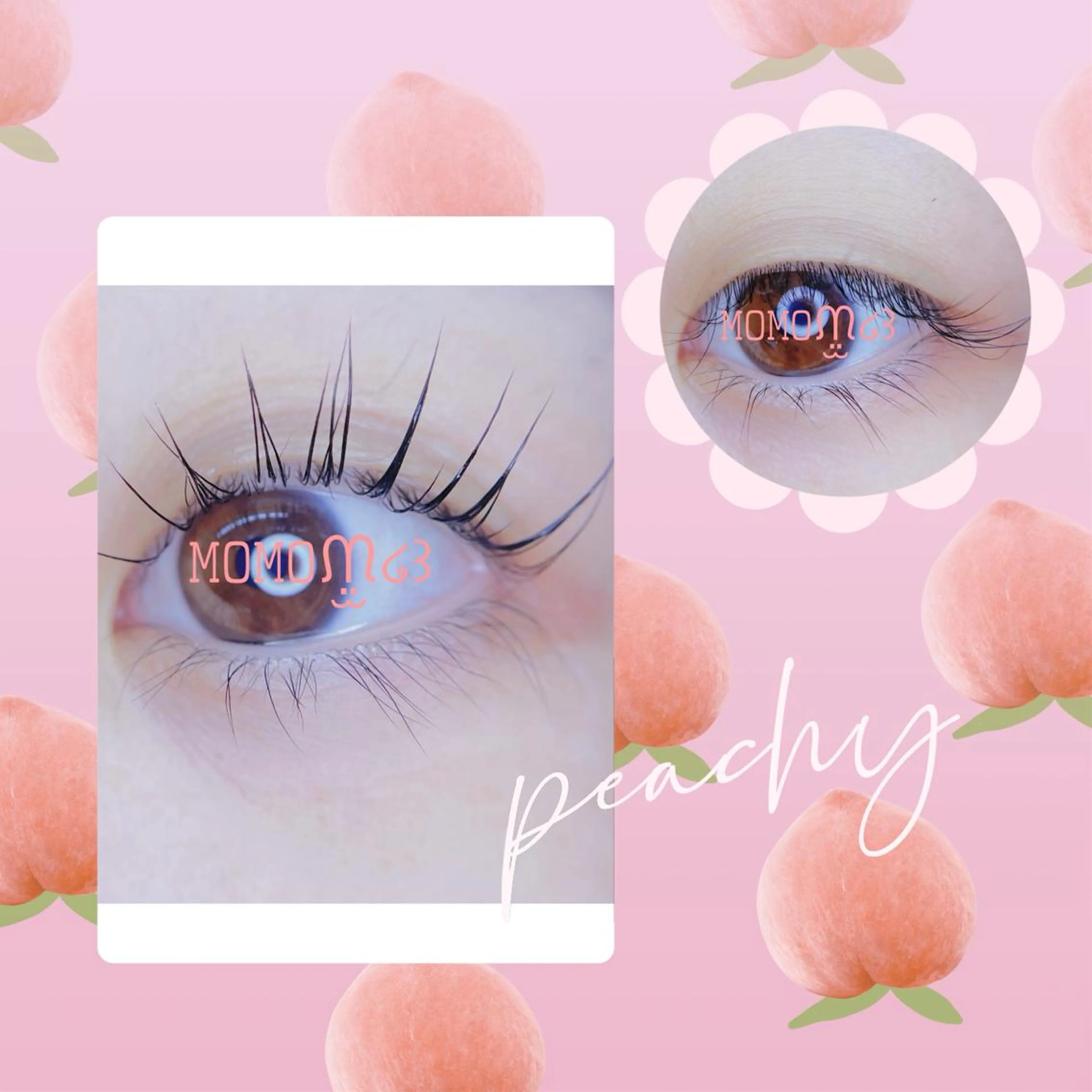 マツエク・マツパ マツパ モテデザインのプロ モモ🍑のマツエク・マツパデザイン