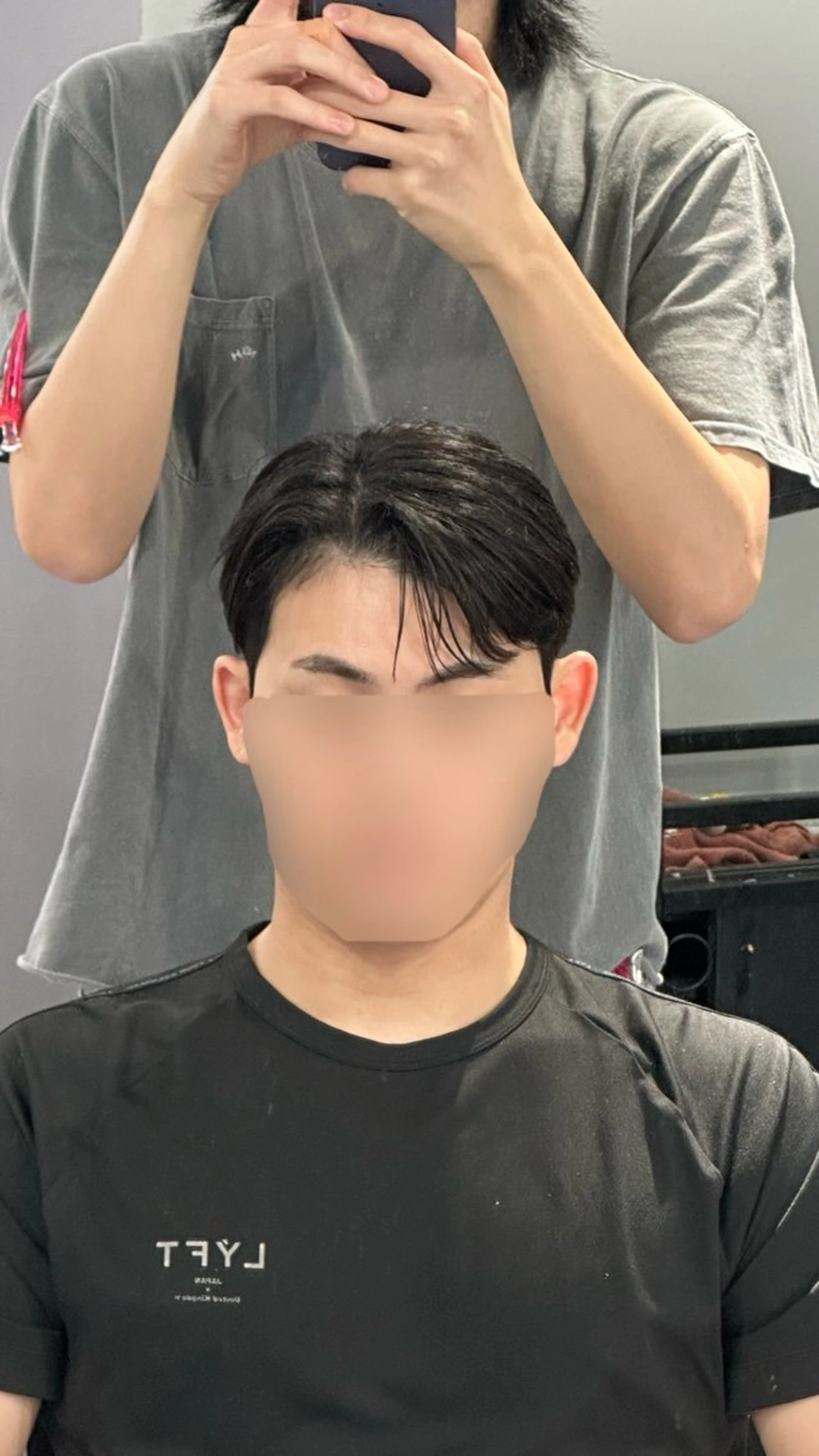 メンズ ダウンパーマ メンズパーマ カット パーマ 和 ／韓国メンズスタイルのヘアスタイル