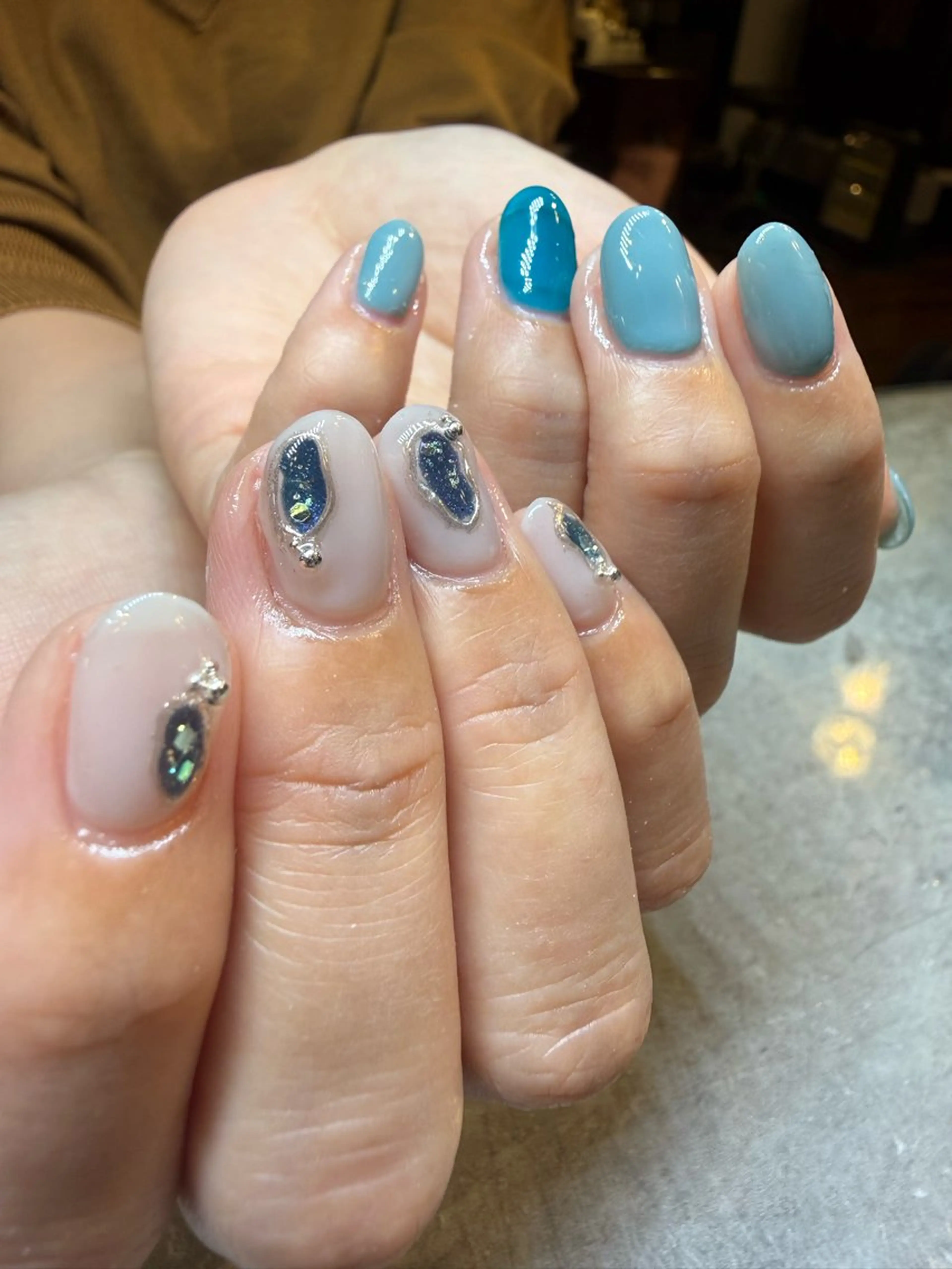 ネイル ハンドネイル Apsaras putihのネイルデザイン