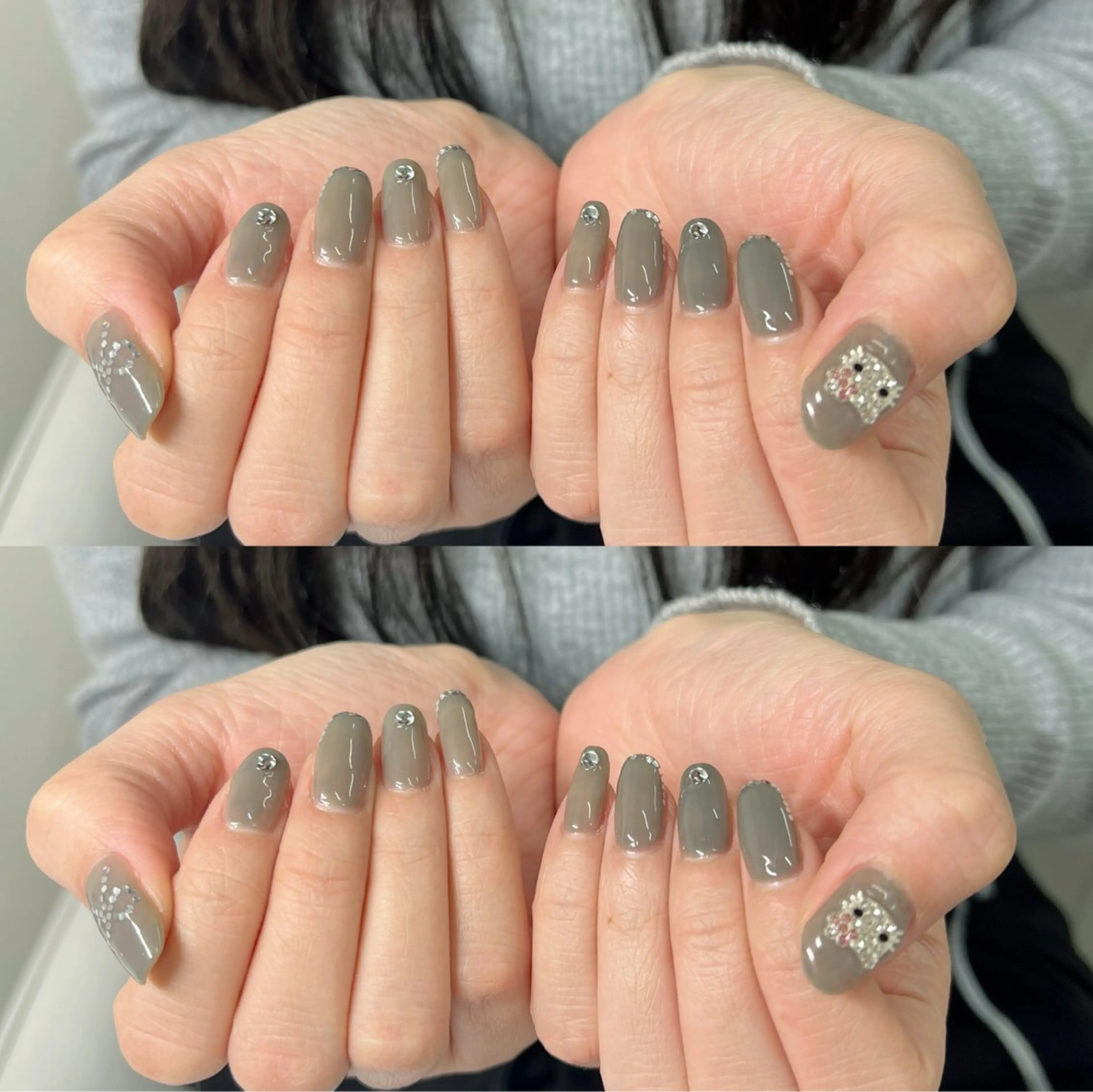 《お問合せのみ》🥂🍈ワンカラーorラメカラー🍈🥂（オフあり）の写真