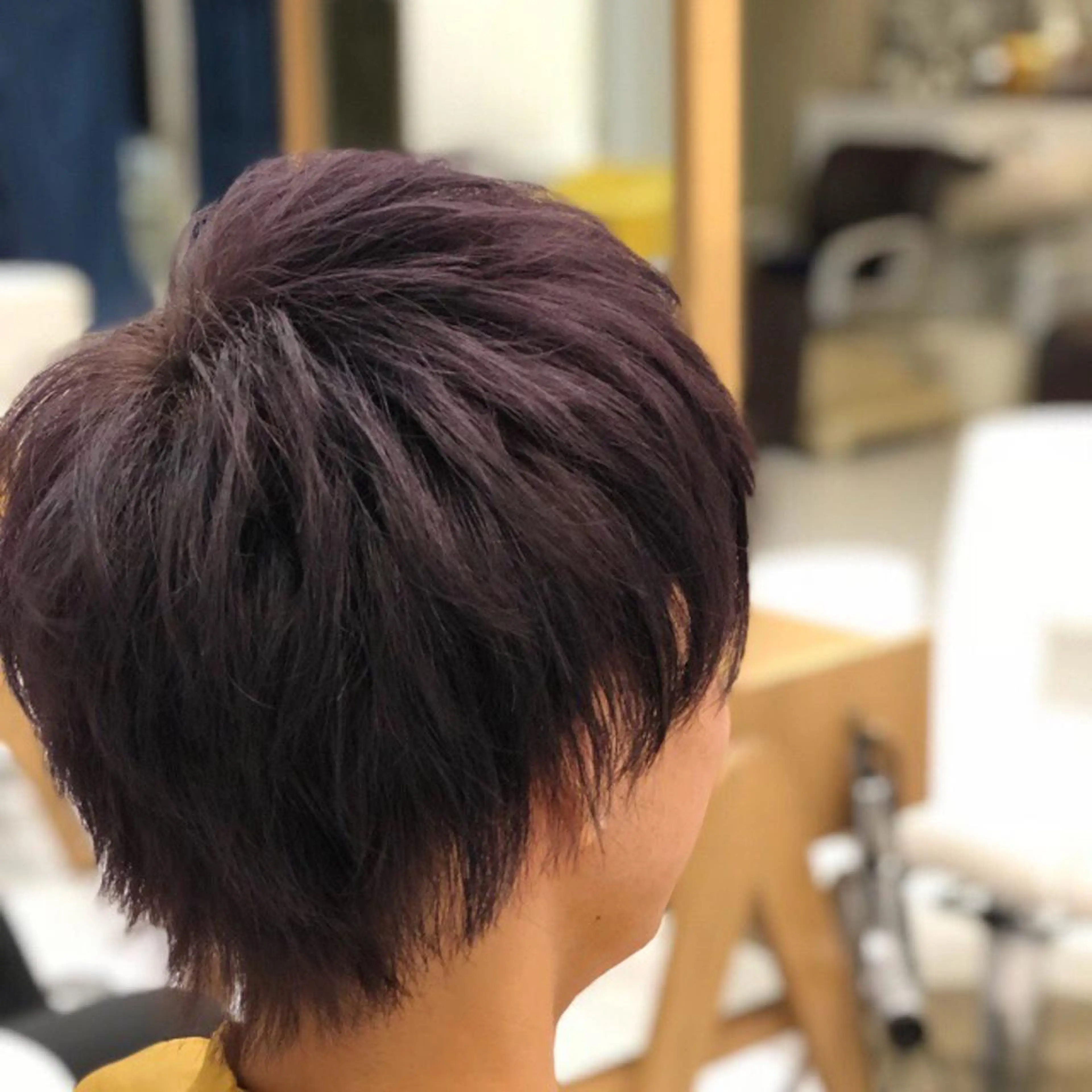 カラー メンズ メンズハイトーン ハイトーンカラー 守主 晴香のヘアスタイル