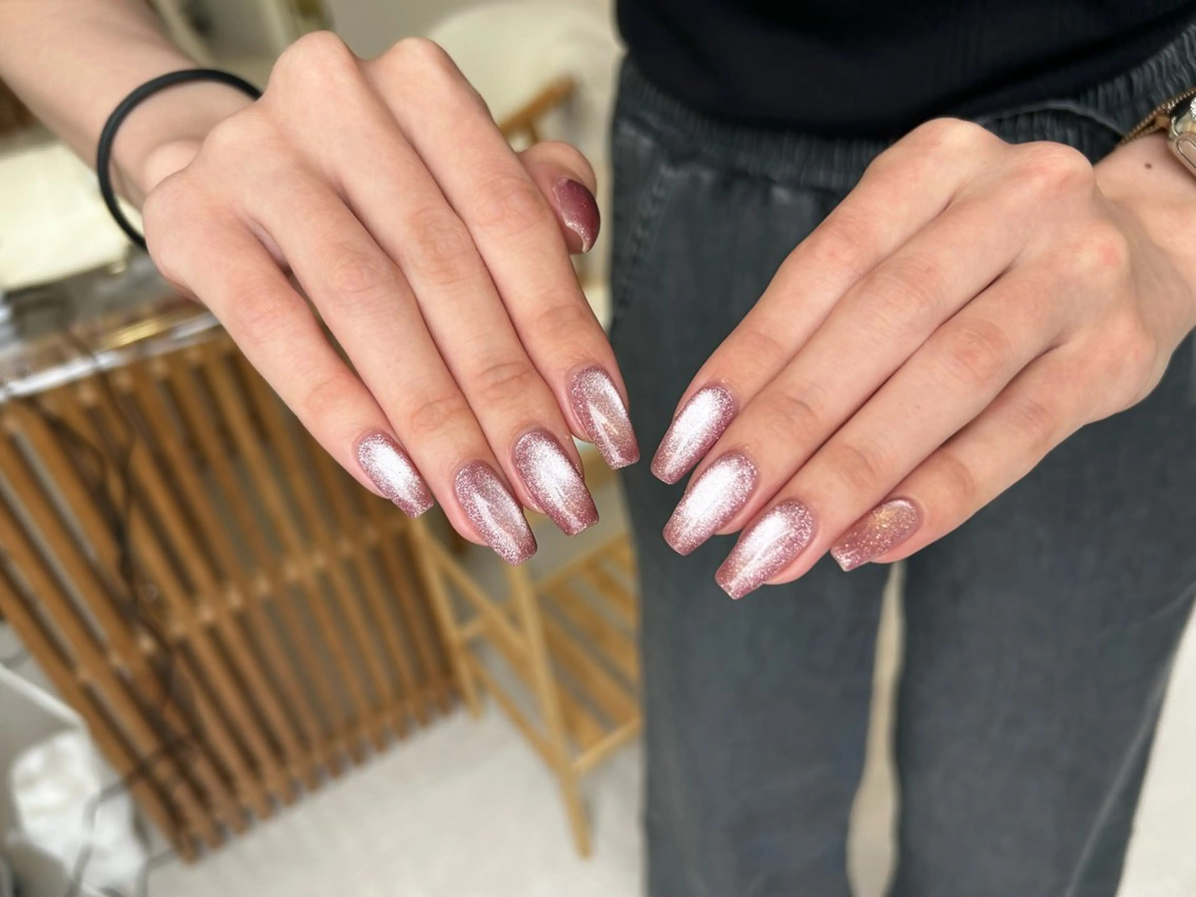 ネイル フラッシュネイル フラッシュマグ cord 大澤のネイルデザイン