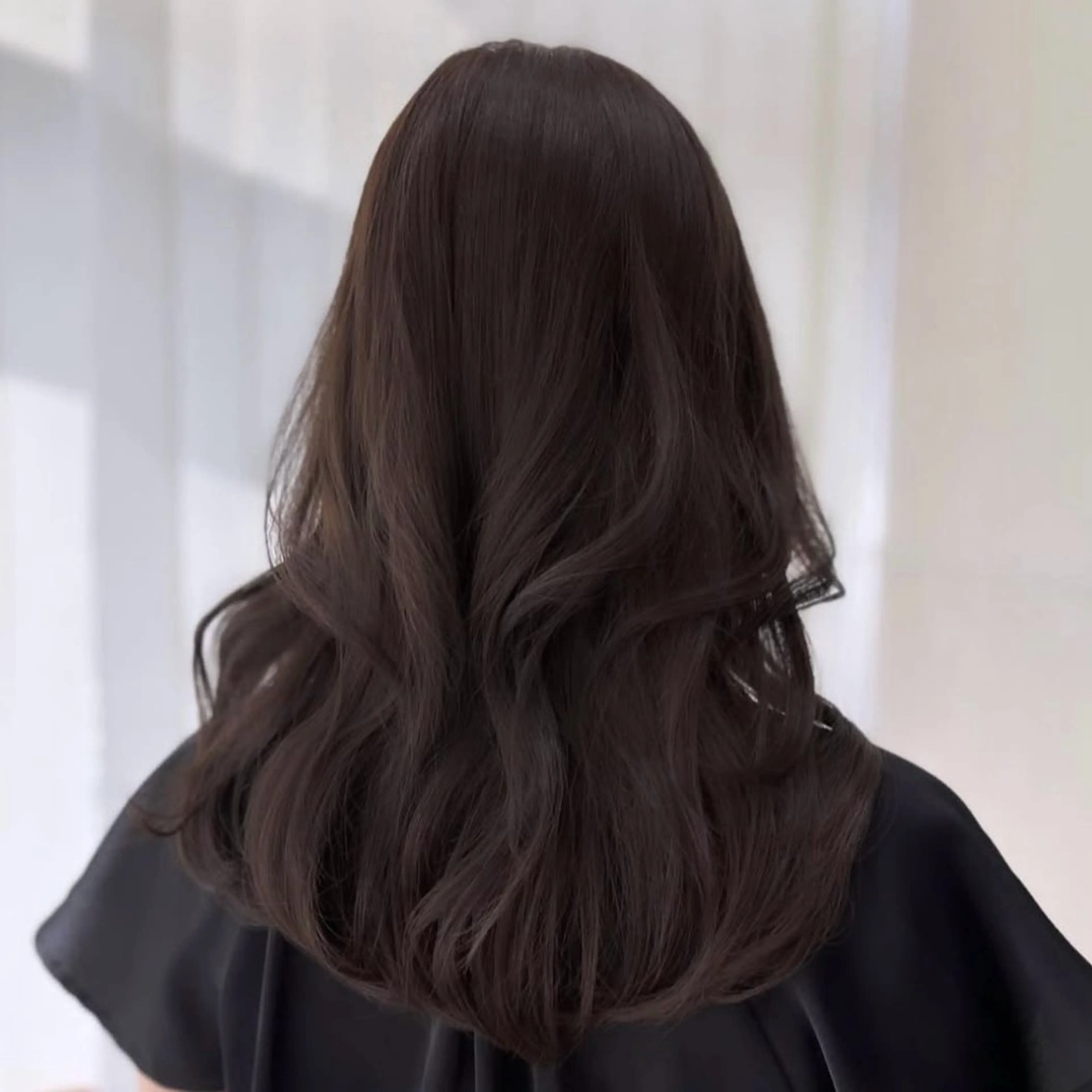 セミロング カラー 韓国風ヘア カット ヘアカラー トリートメント 韓国ヘア／レイヤー/ 🤍ayumuのヘアスタイル