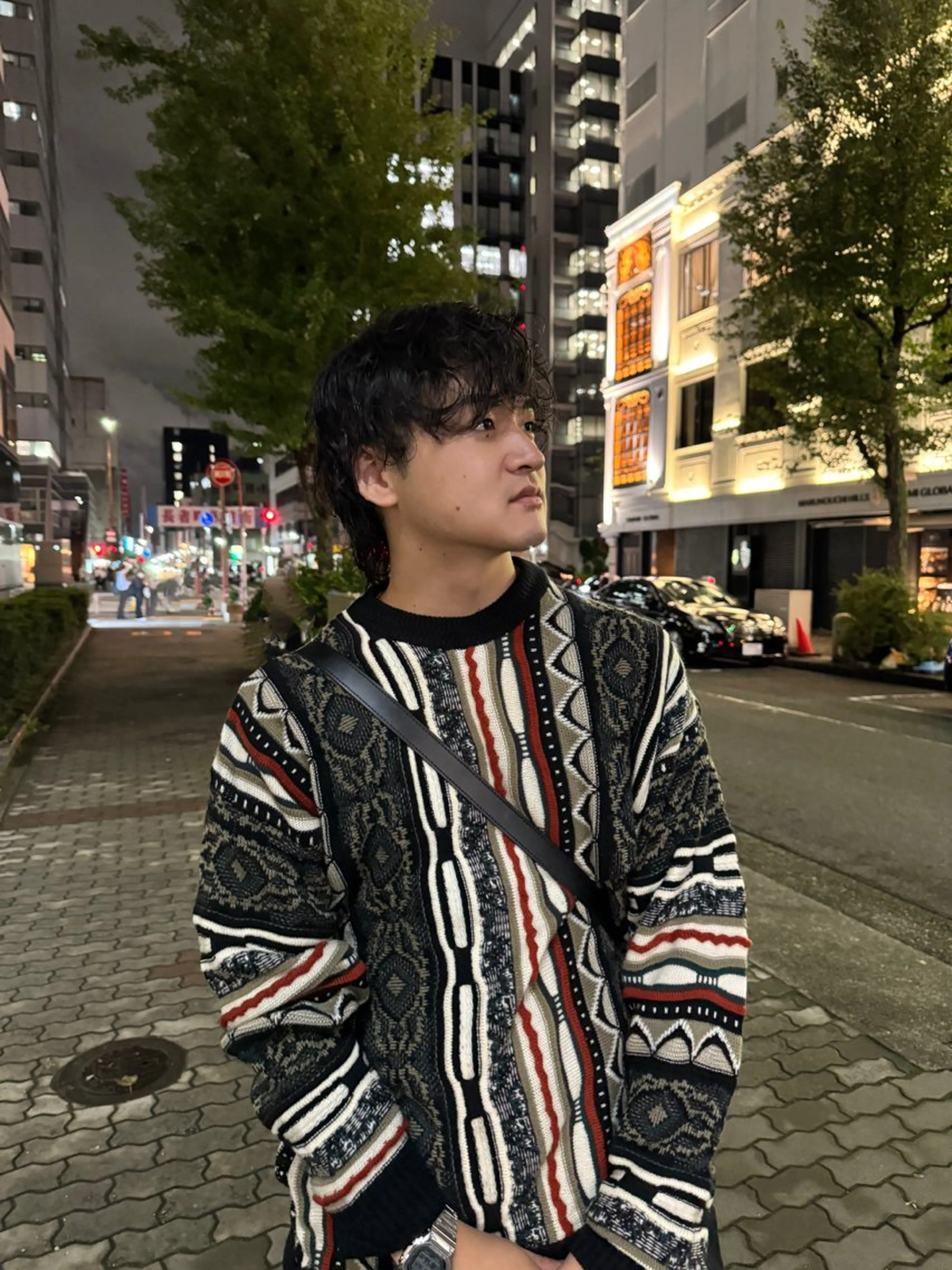 ショート パーマ 森田 鴻之介のヘアスタイル