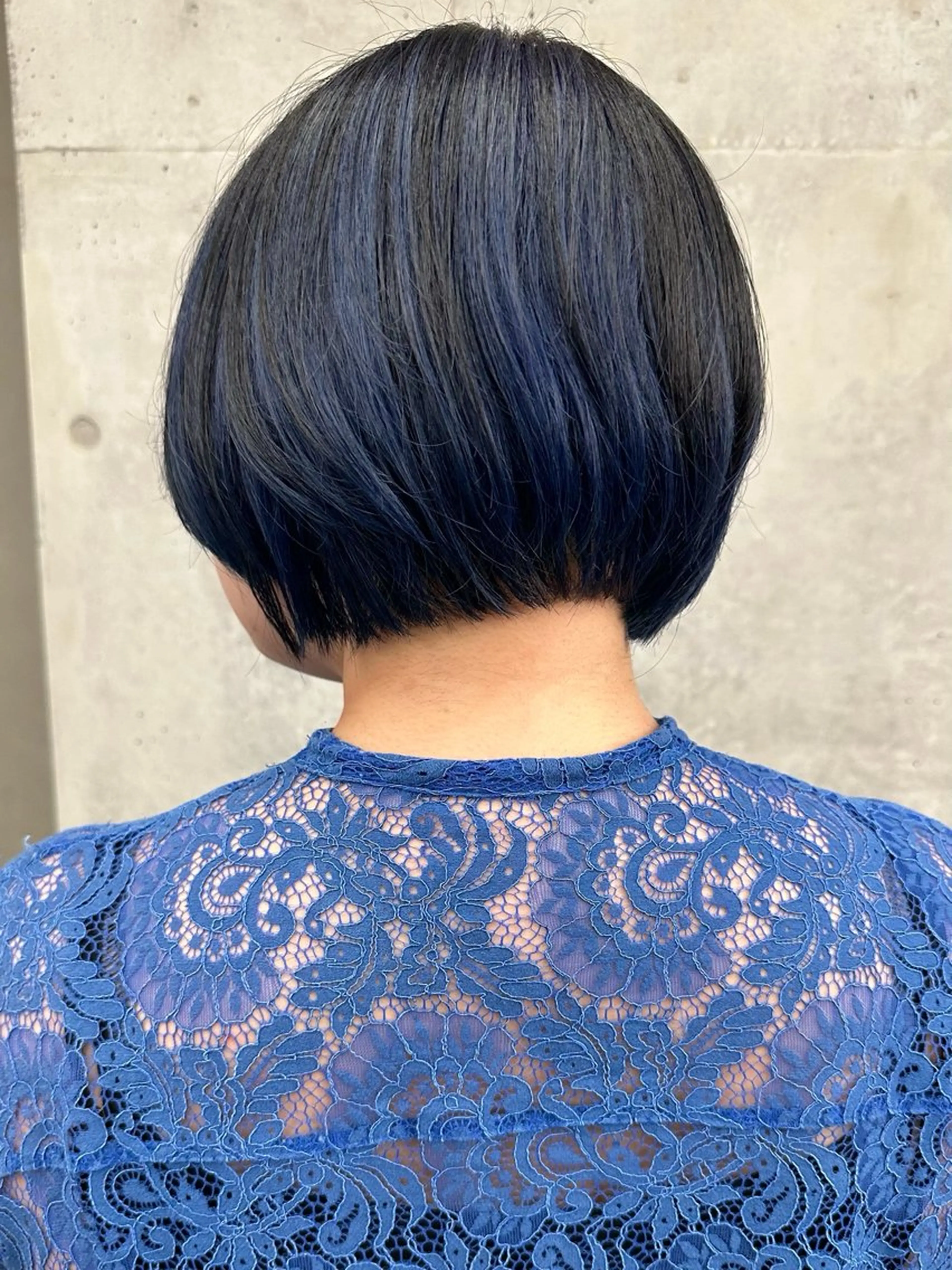 ショート カラー カット ヘッドスパ ボブ/ゆるふわ ボブパーマ/とういのヘアスタイル