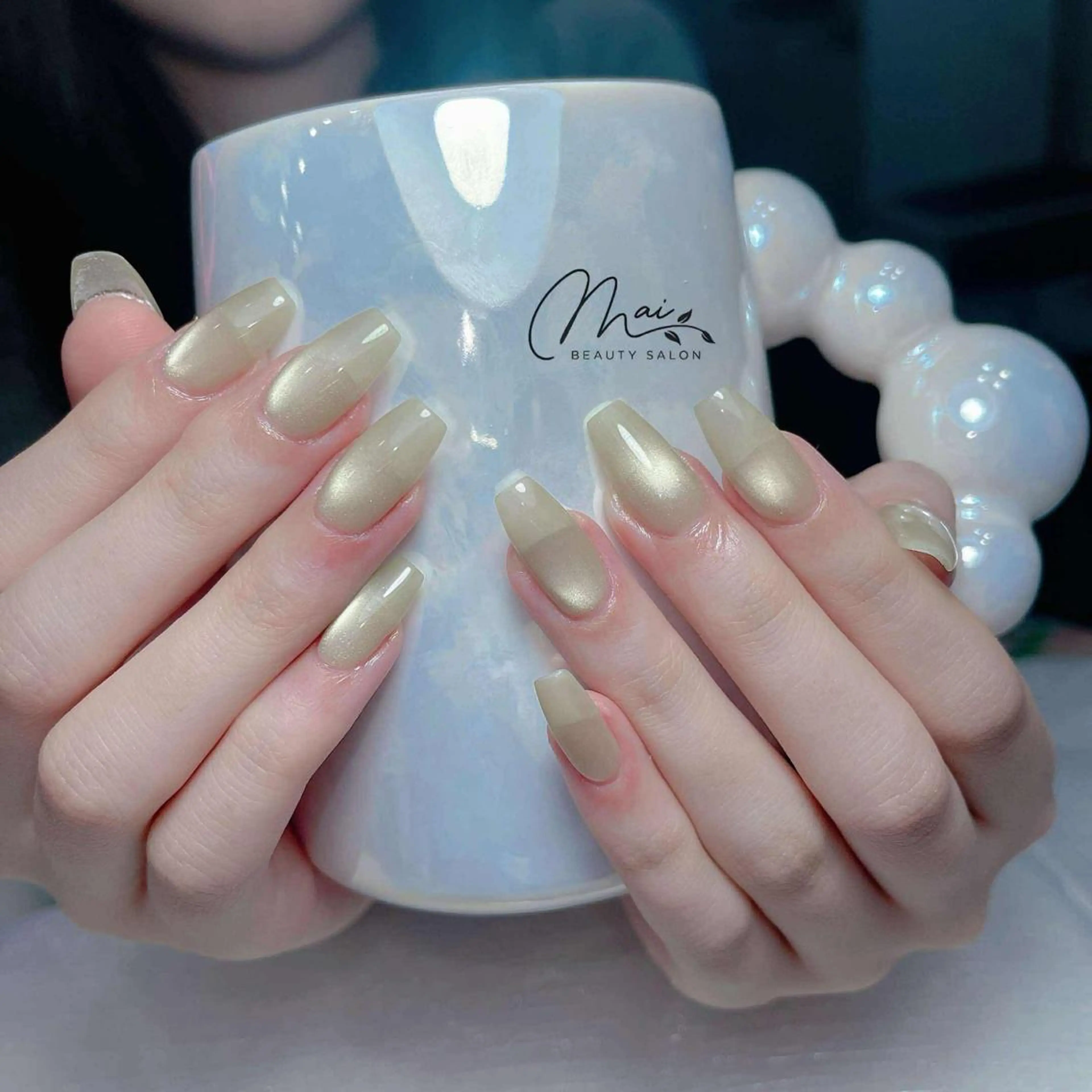 ネイル フットネイル ジェルネイル マグネットネイル パラジェル ワンホンネイル ハンドネイル MaiBeauty Niのネイルデザイン