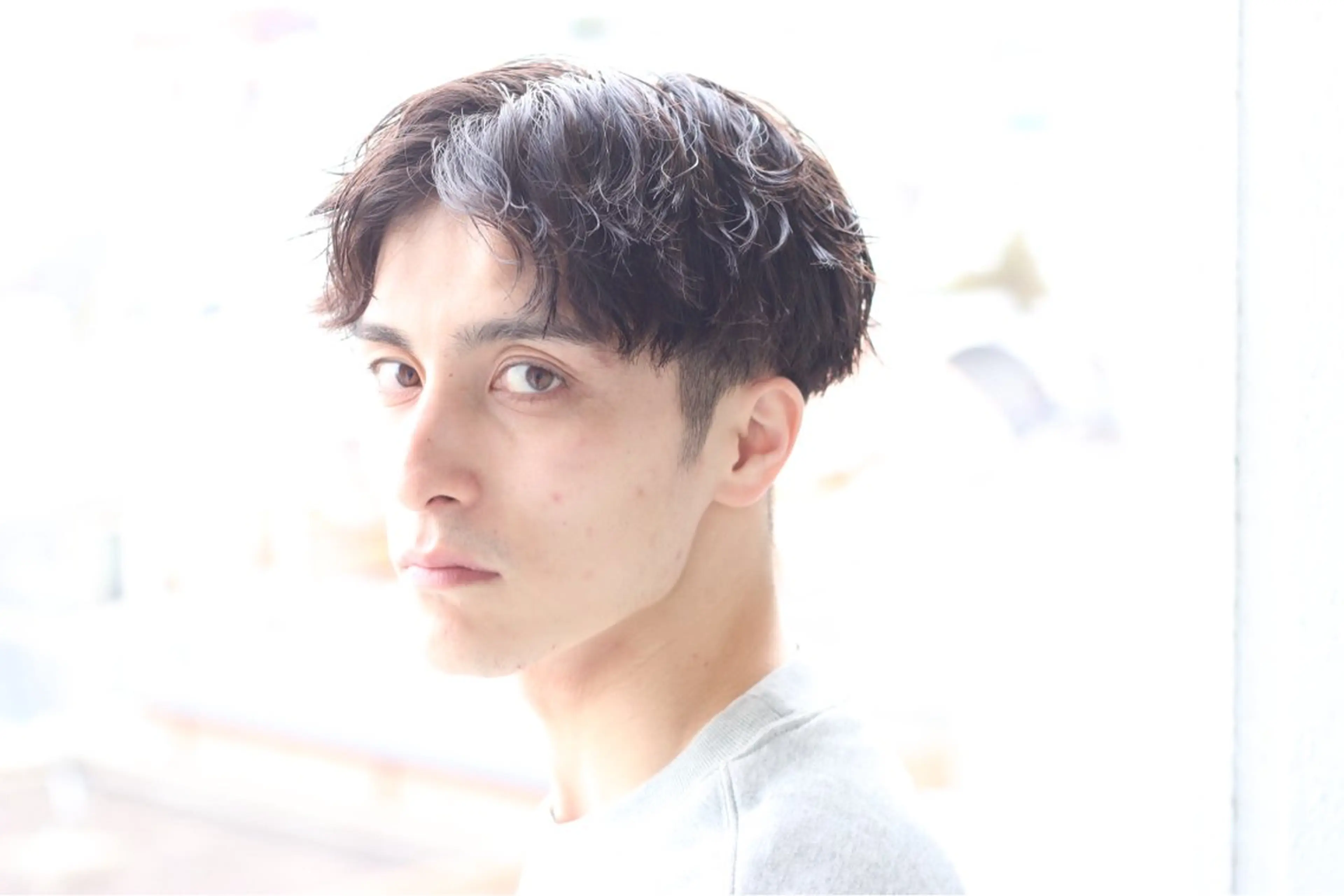 【メンズミニモ限定⭐︎】お悩み解消匠ラウンドカット×ニュアンススパイラルパーマ✂️の写真