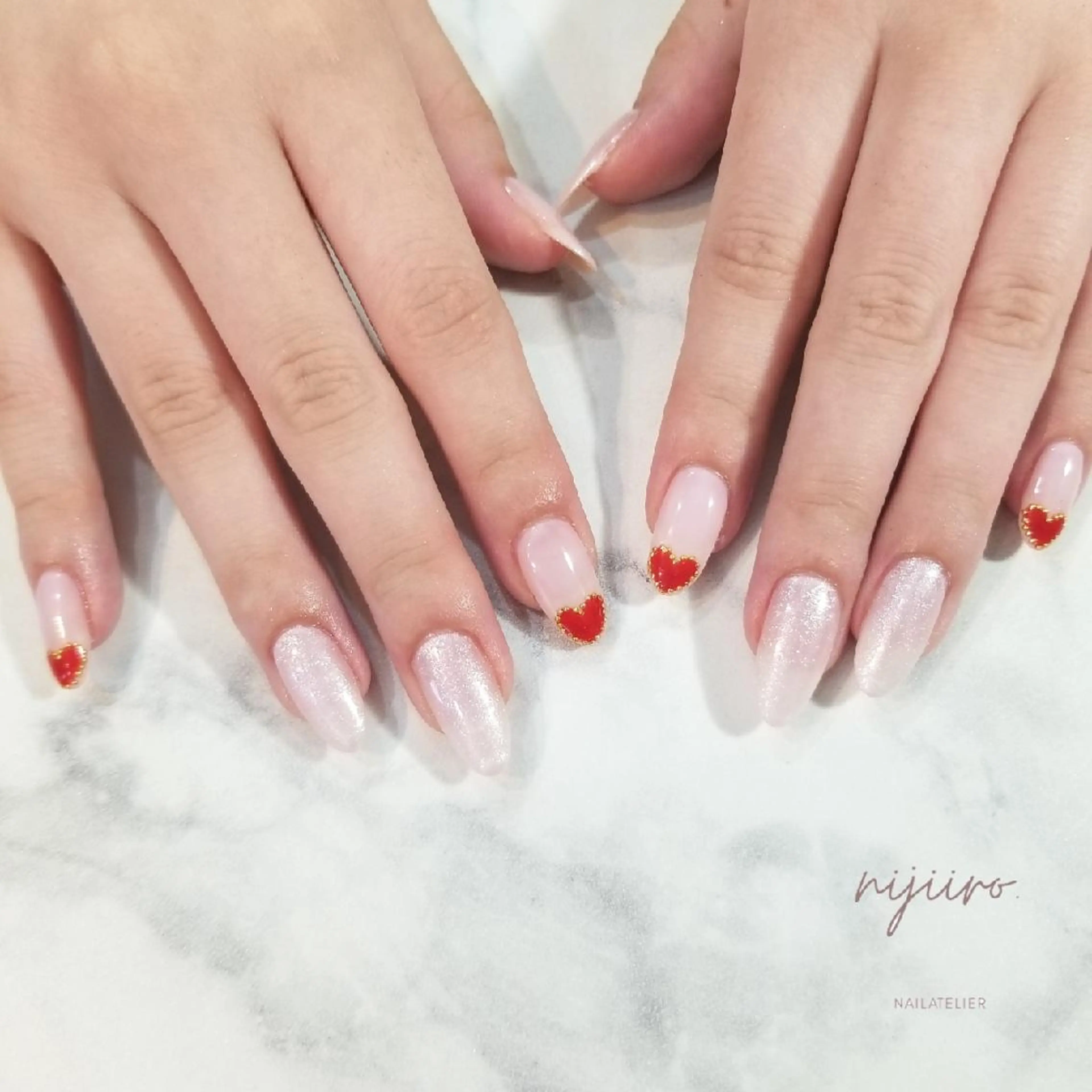 ネイル ハンドネイル nijiiro🌈 サトウのネイルデザイン