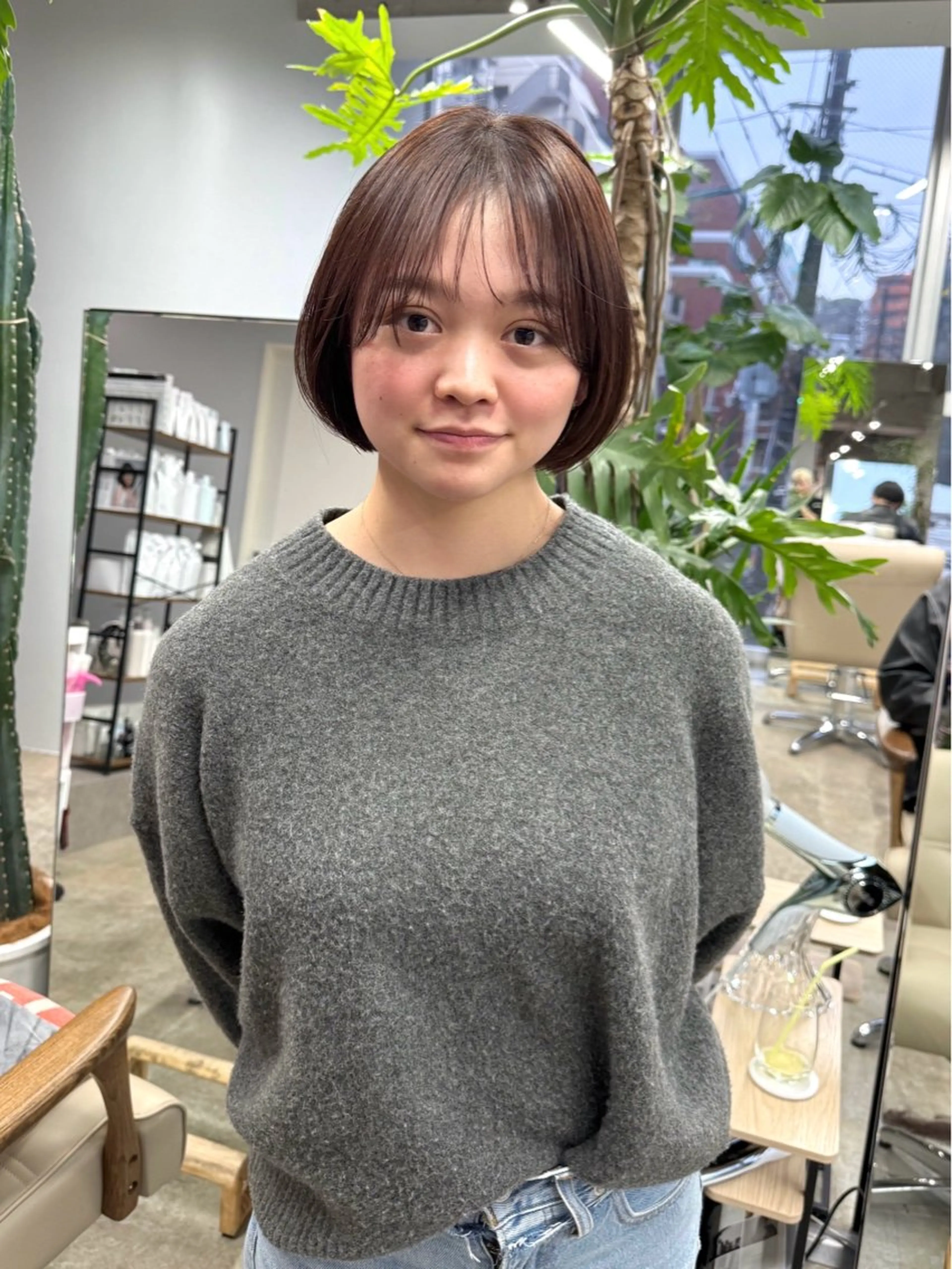 ショート ボブ U-fuショート 伊藤拓海のヘアスタイル