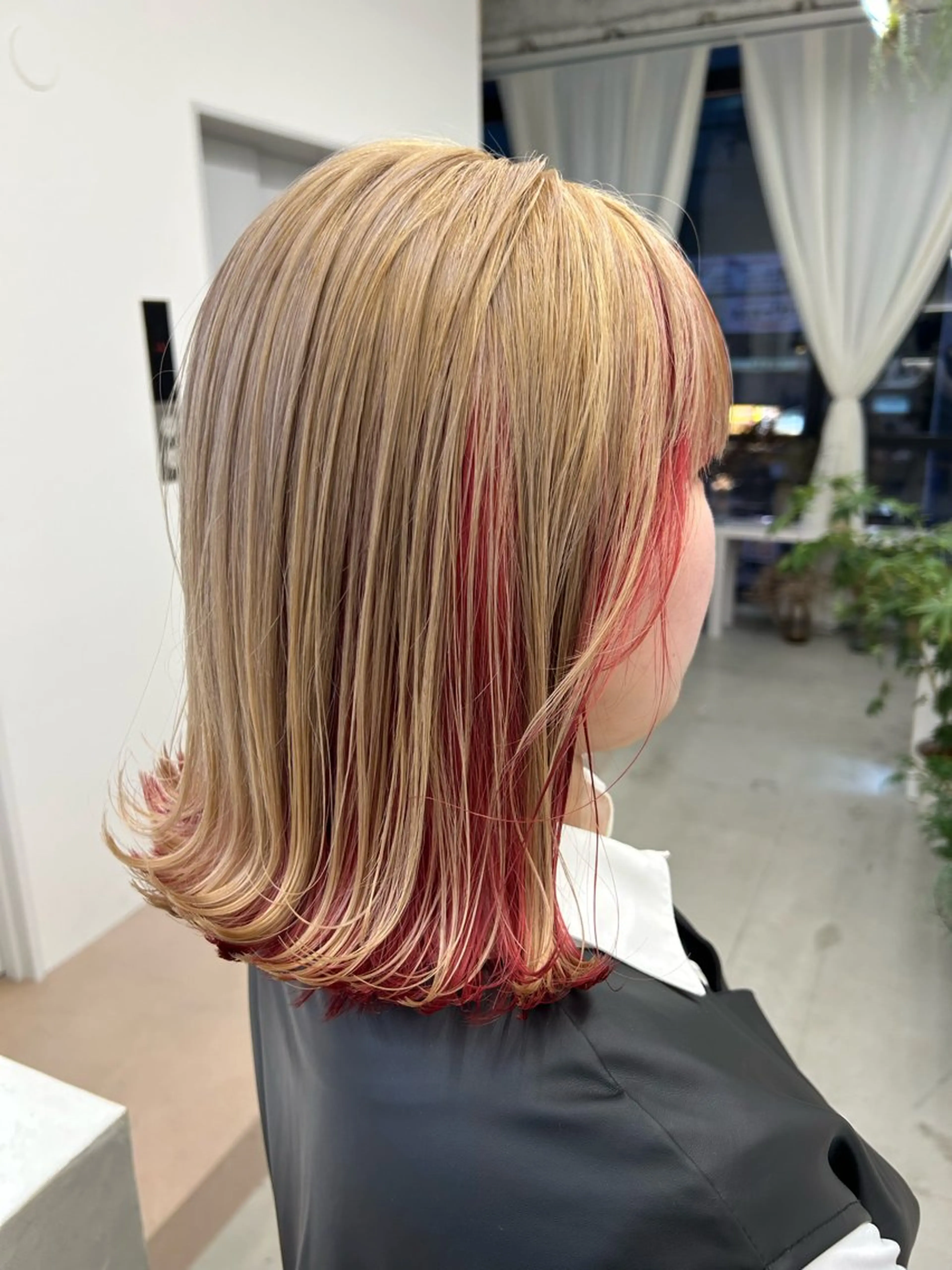 ミディアム ヘアカラー トリートメント 名古屋/久屋大通 /不破新のヘアスタイル