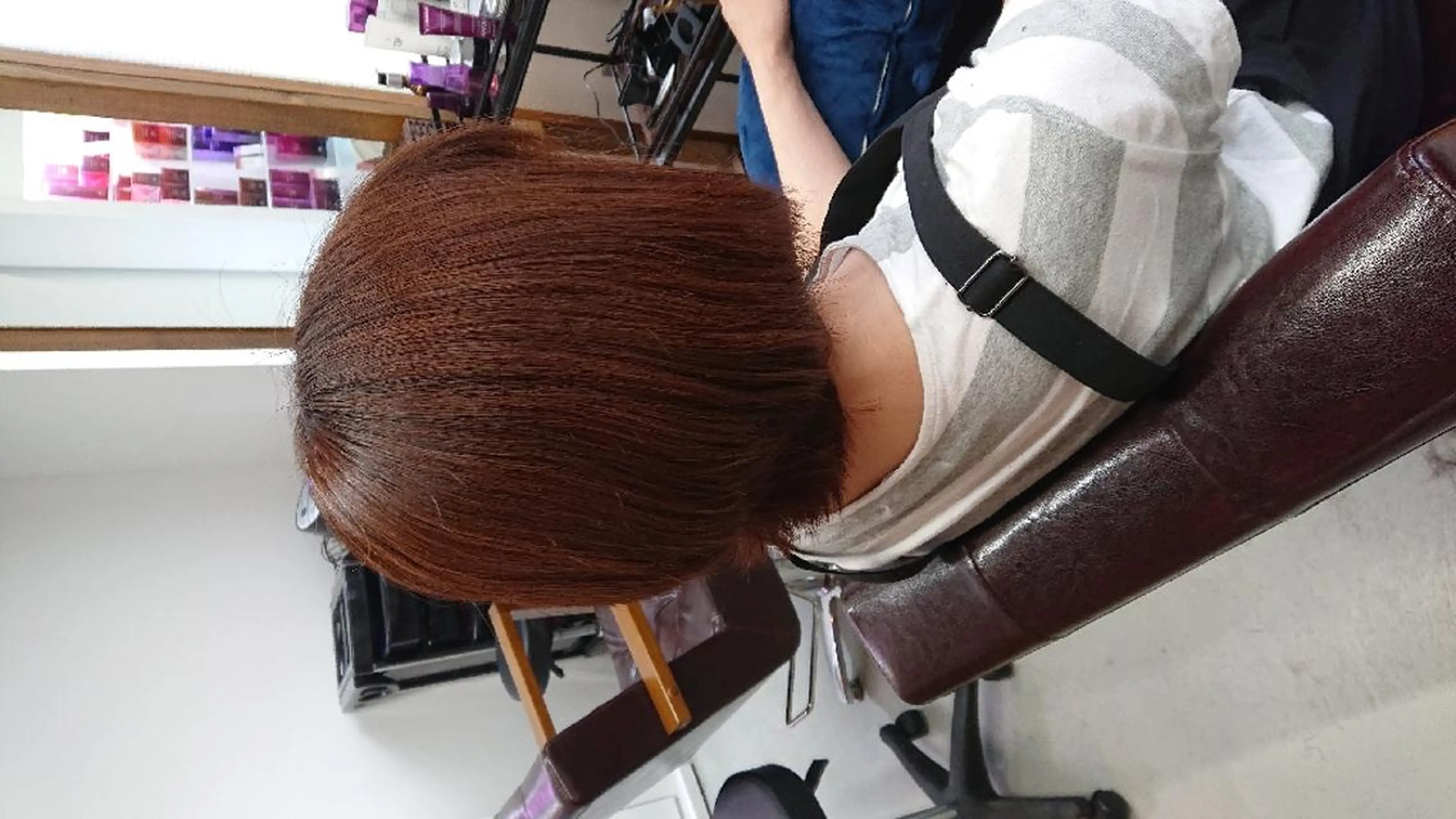 ミディアム ボブレイヤー ボブ レイヤーカット ROSSO 春日部店のヘアスタイル