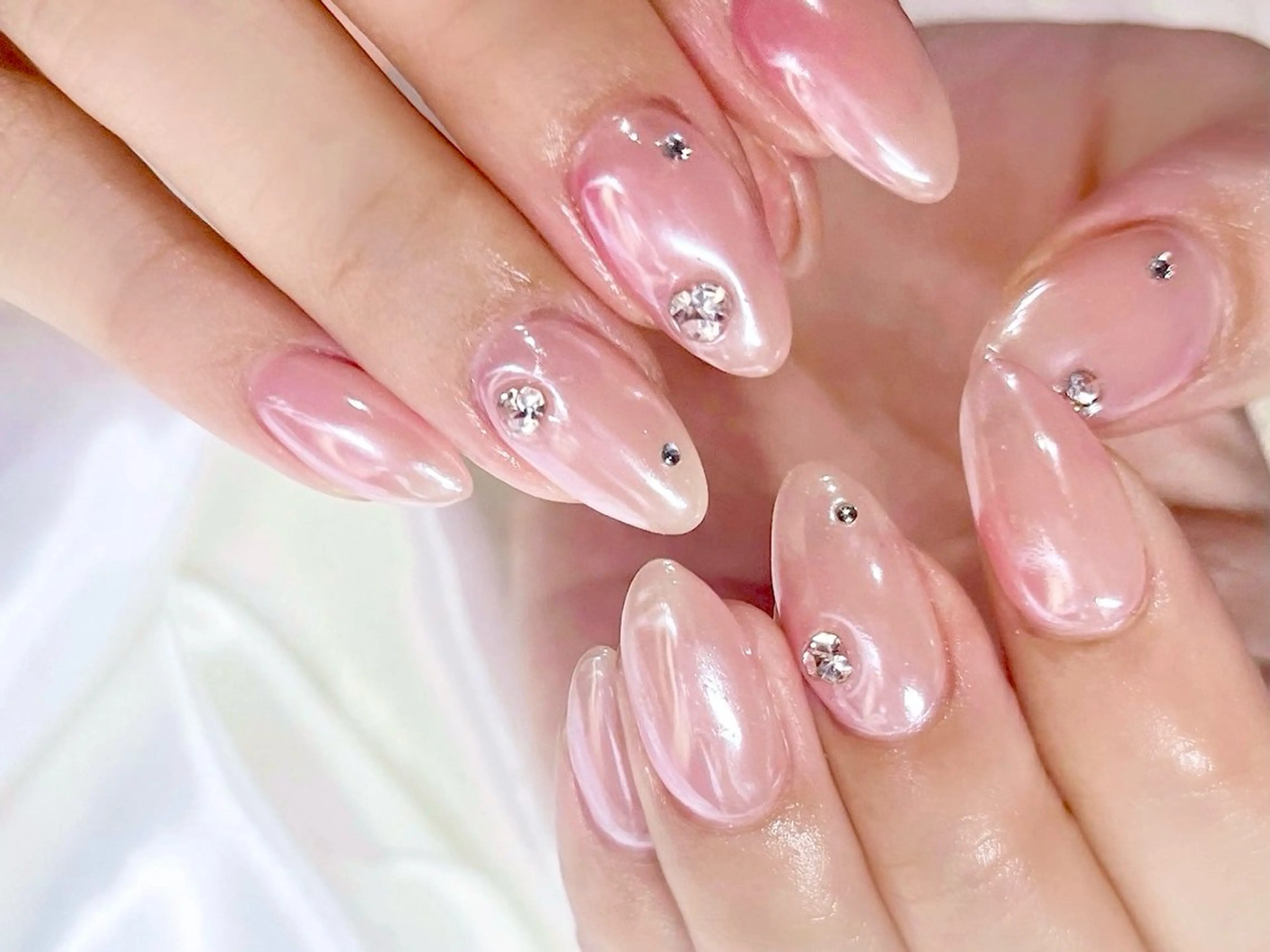 【初回限定お試し価格🉐】オフ込み💅ミラー/オーロラネイル🫧ベースカラー有の写真