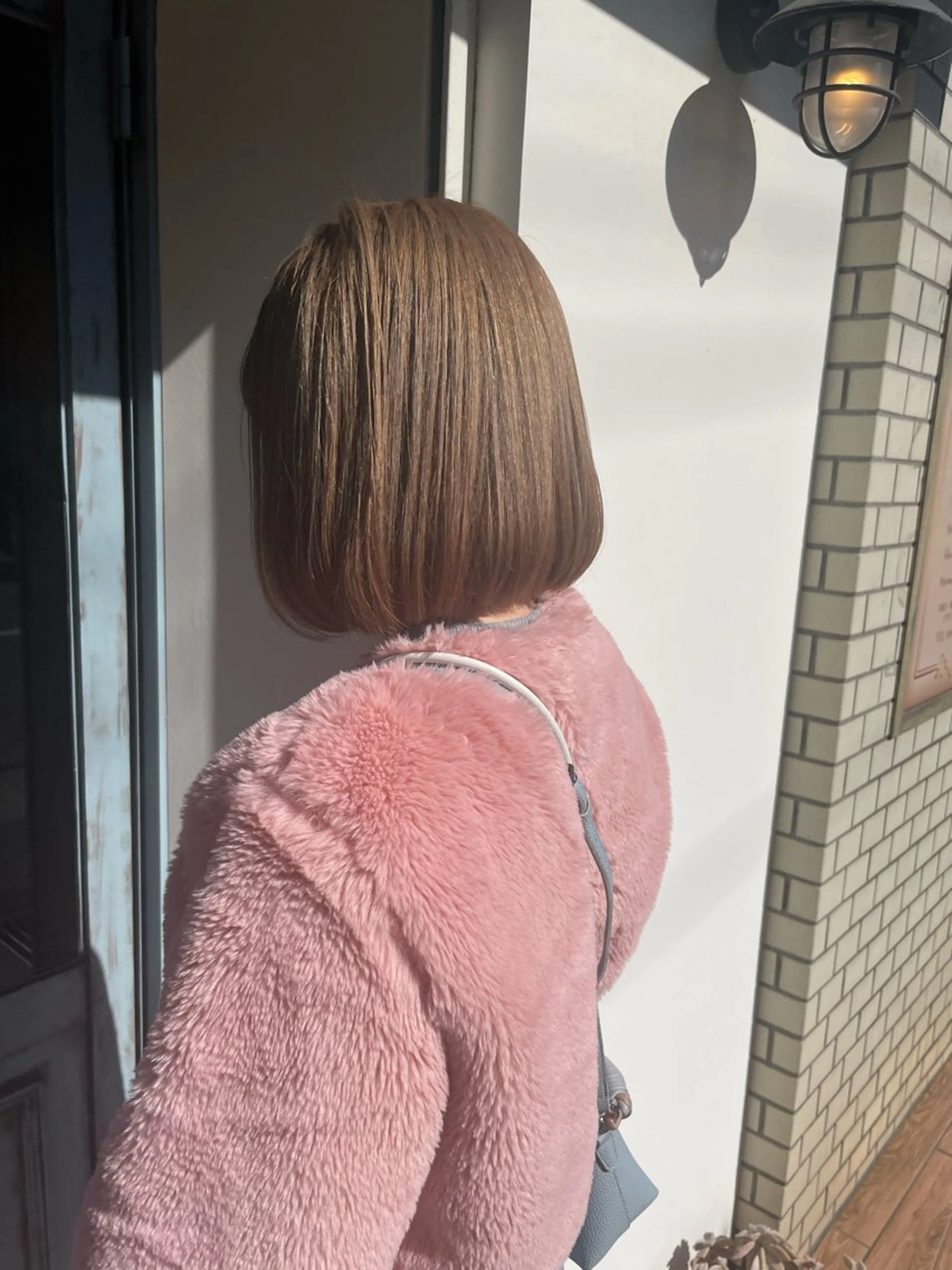 ミディアム カット ヘアカラー HARE 川崎晴佳のヘアスタイル