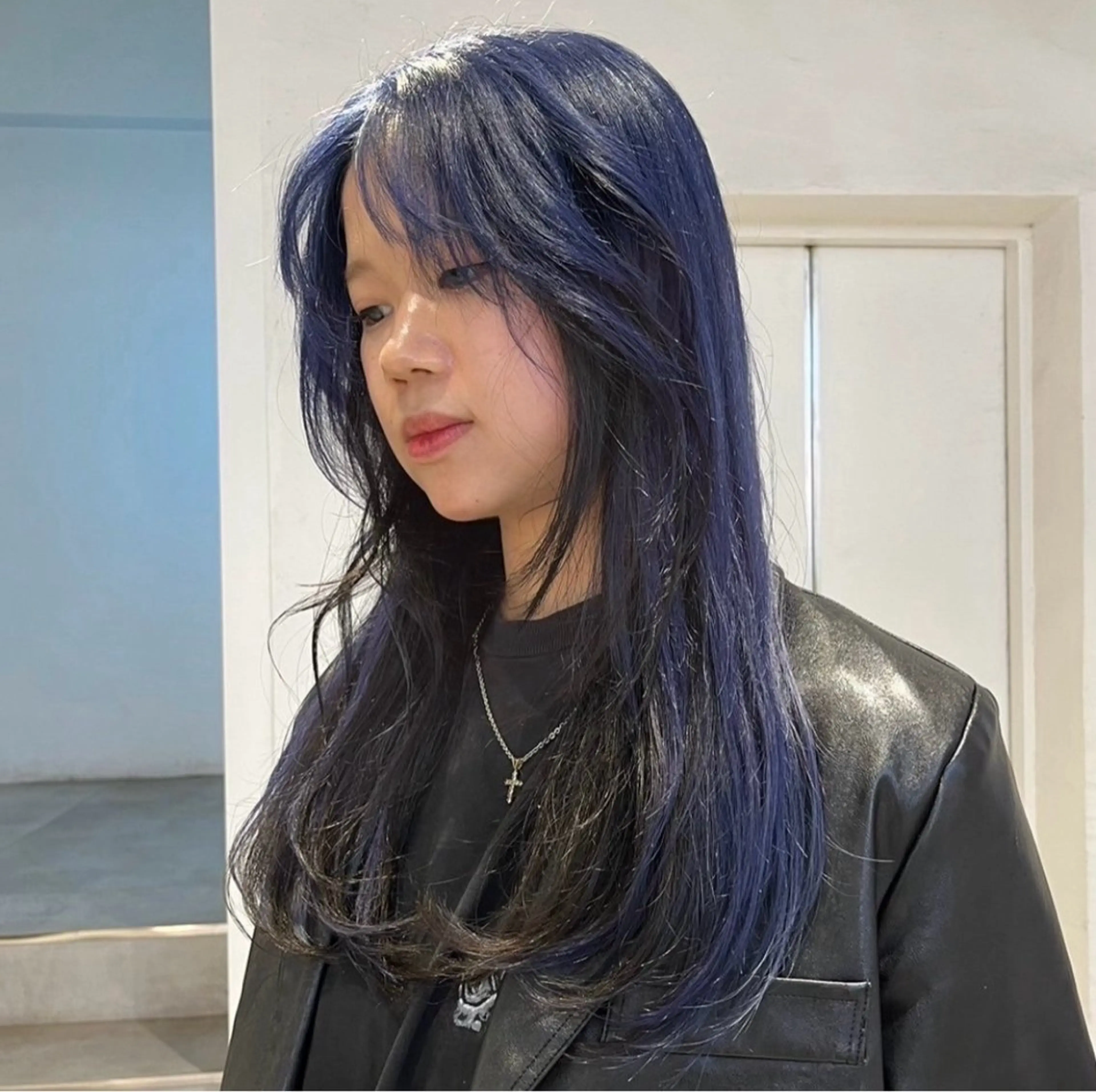 ロング カラー ヘアカラー ハイトーン/パーマ/ メンズ / 櫻本🌐のヘアスタイル