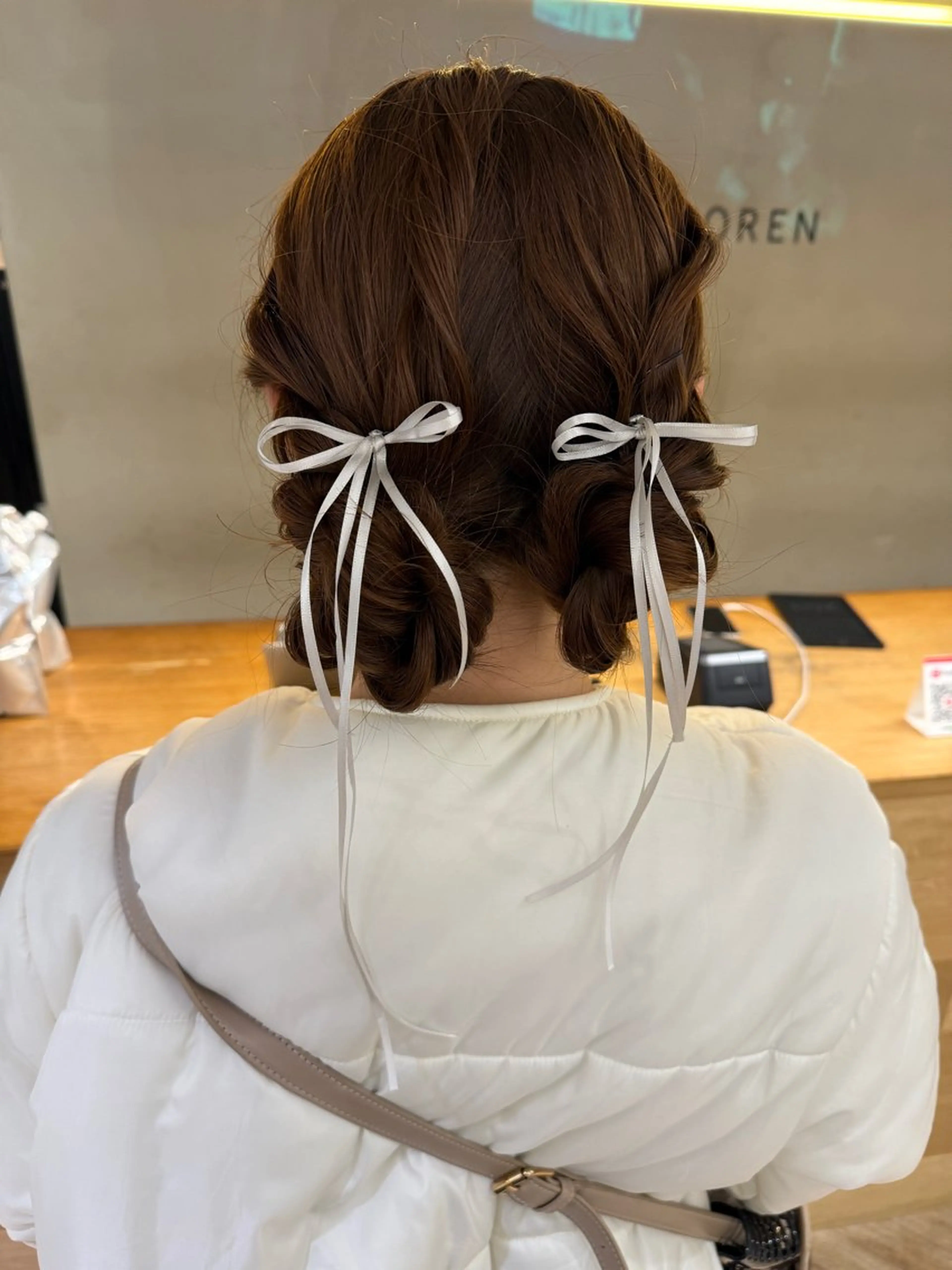 ヘアアレンジ 透明感/レイヤー🎀 春カラー/エリコ🌈のヘアスタイル