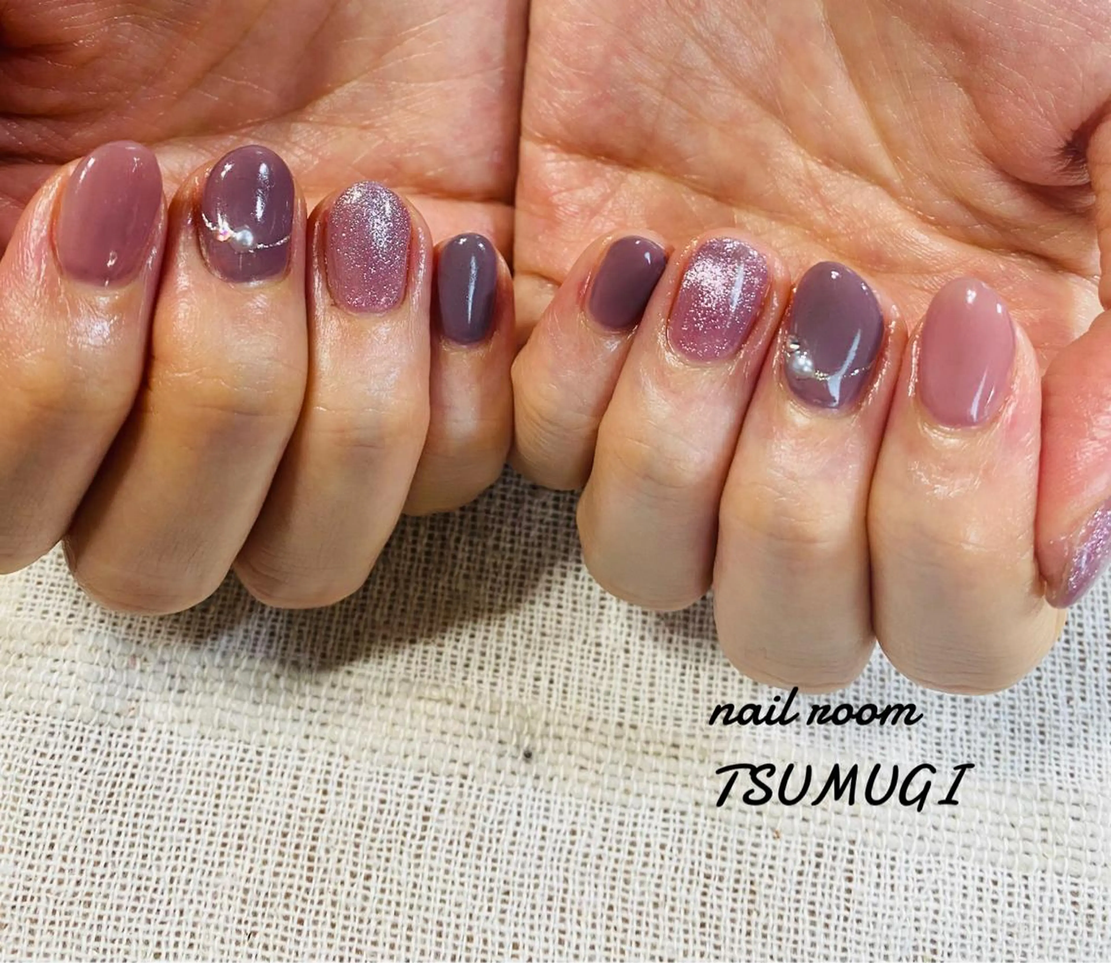 ネイル ハンドネイル nailroom TSUMUGIのネイルデザイン