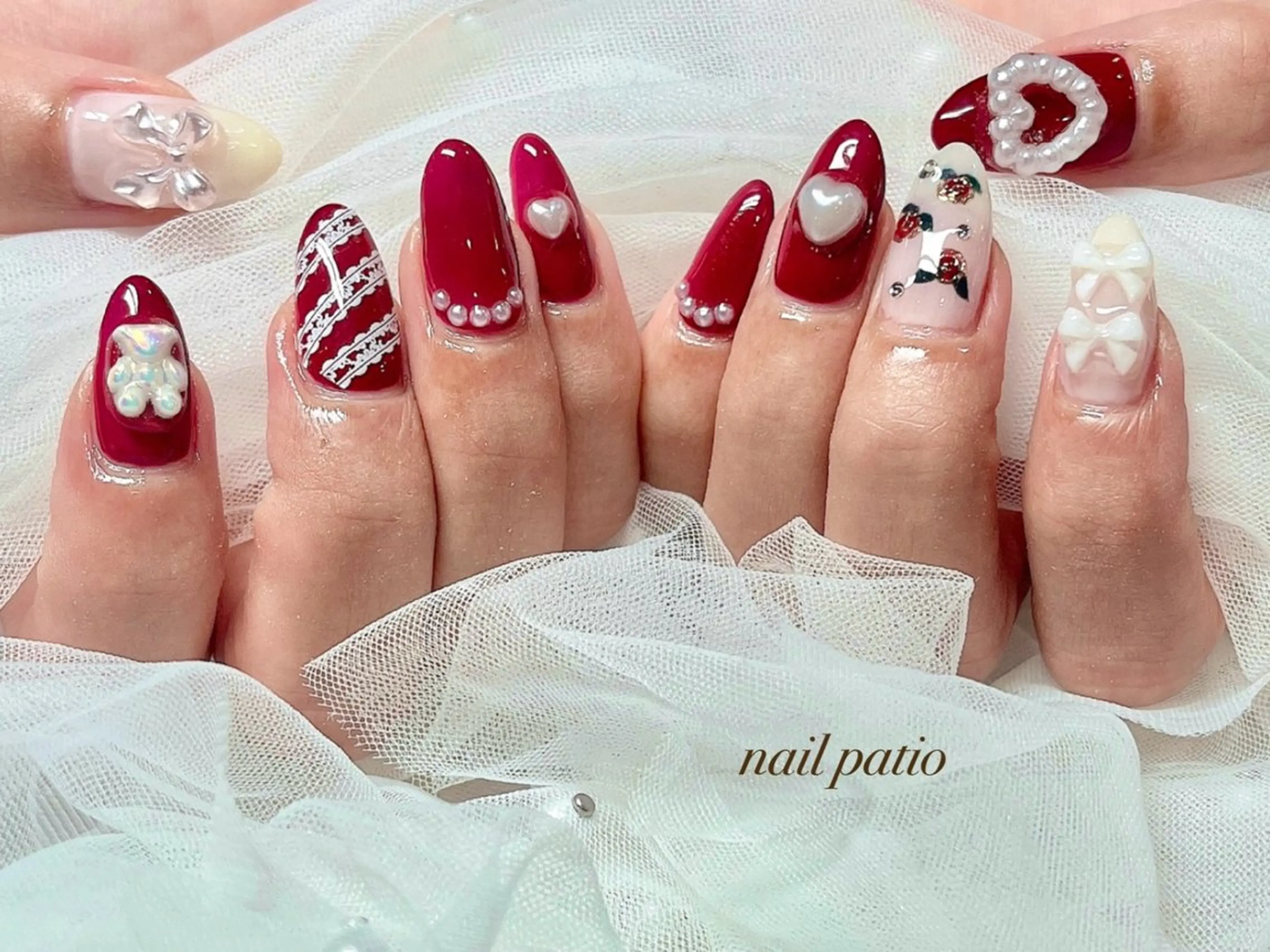 ネイル ハンドネイル nail patio 新越谷 yukiのネイルデザイン