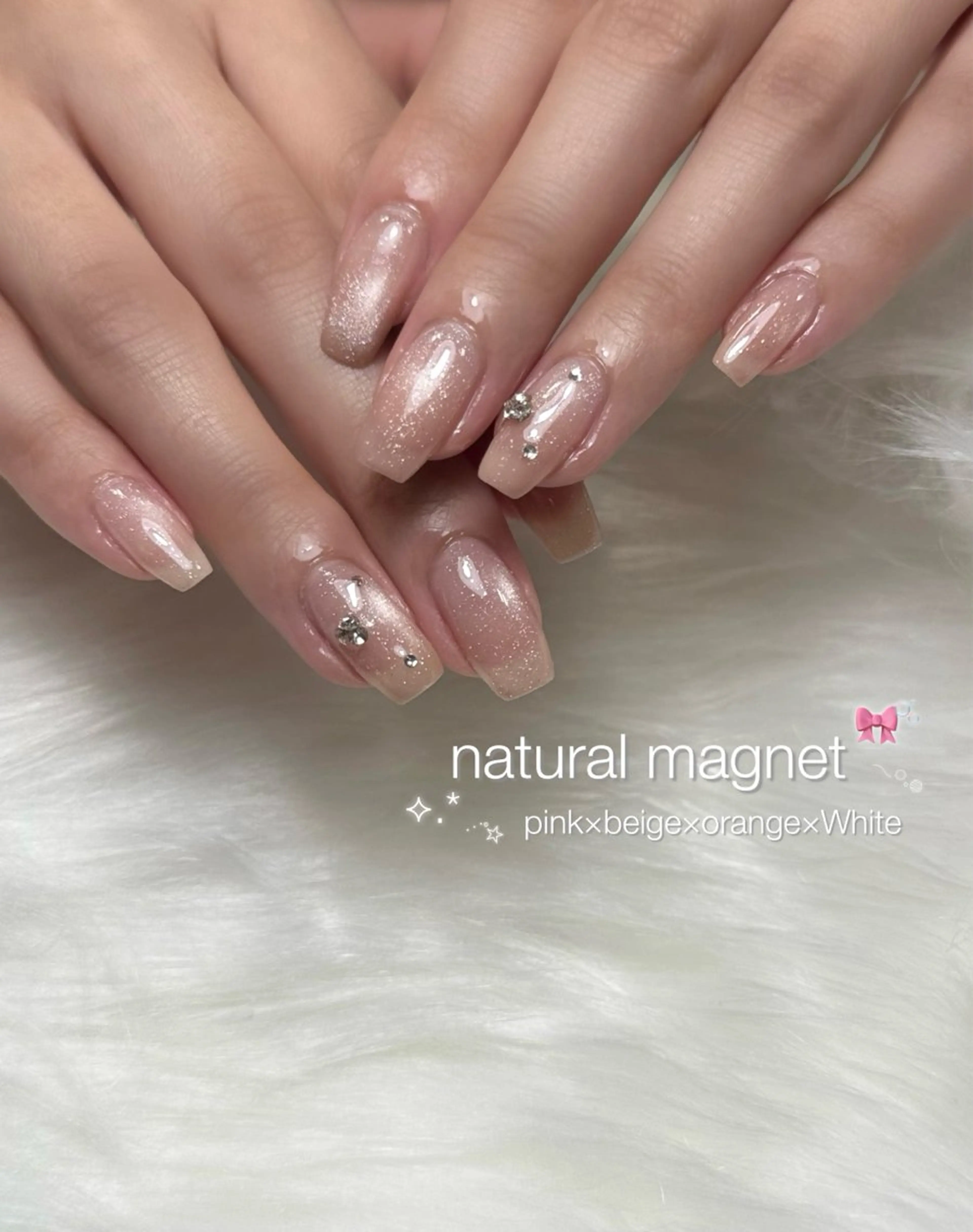 ネイル マグネットネイル Zirnail🎀 rieのネイルデザイン