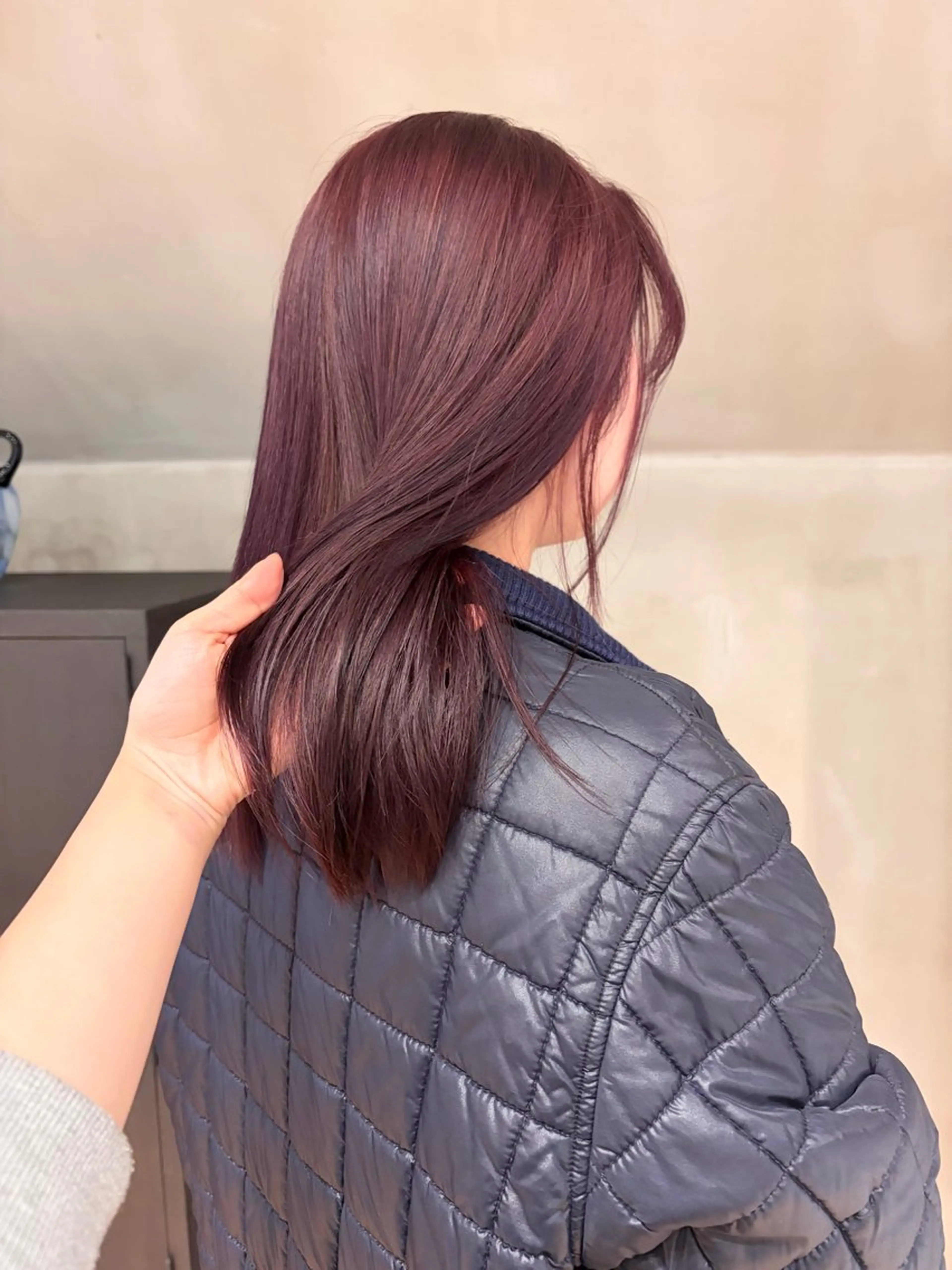 セミロング カラー Nikiita/ shionのヘアスタイル