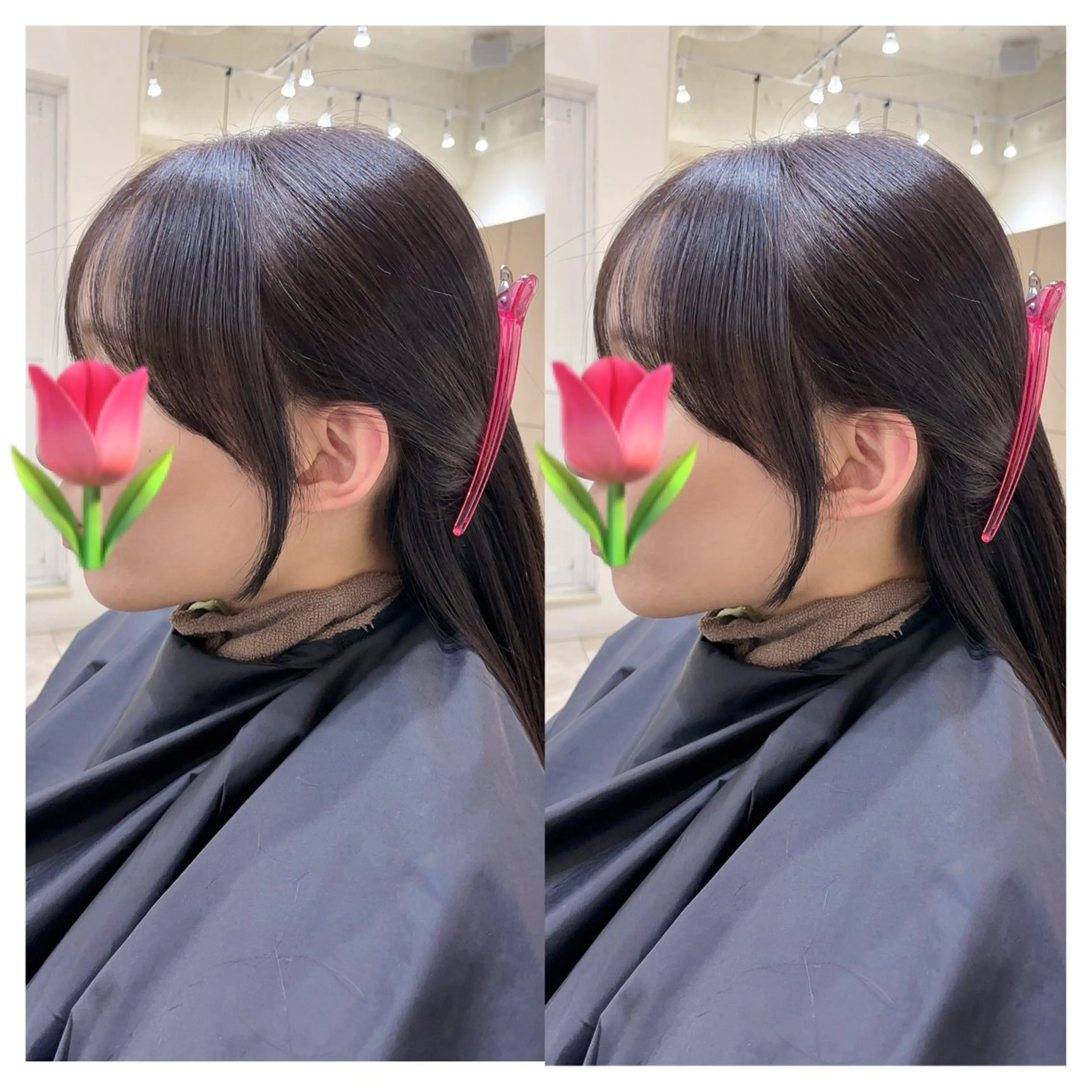 ロング カット 村山 茉衣のヘアスタイル