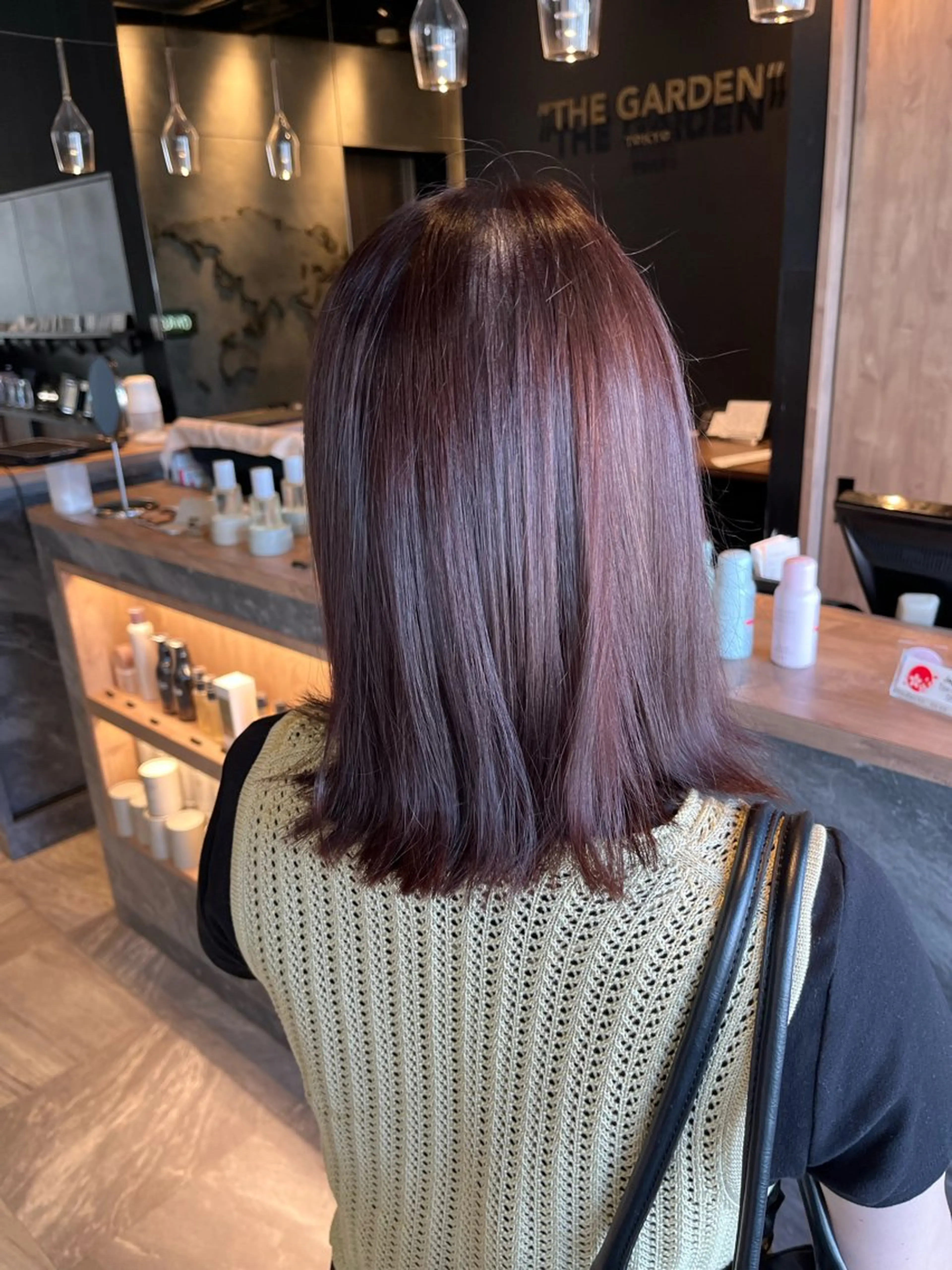 ミディアム ヘアカラー トリートメント 髪質改善/艶髪特化 /透明感✨️こうめいのヘアスタイル