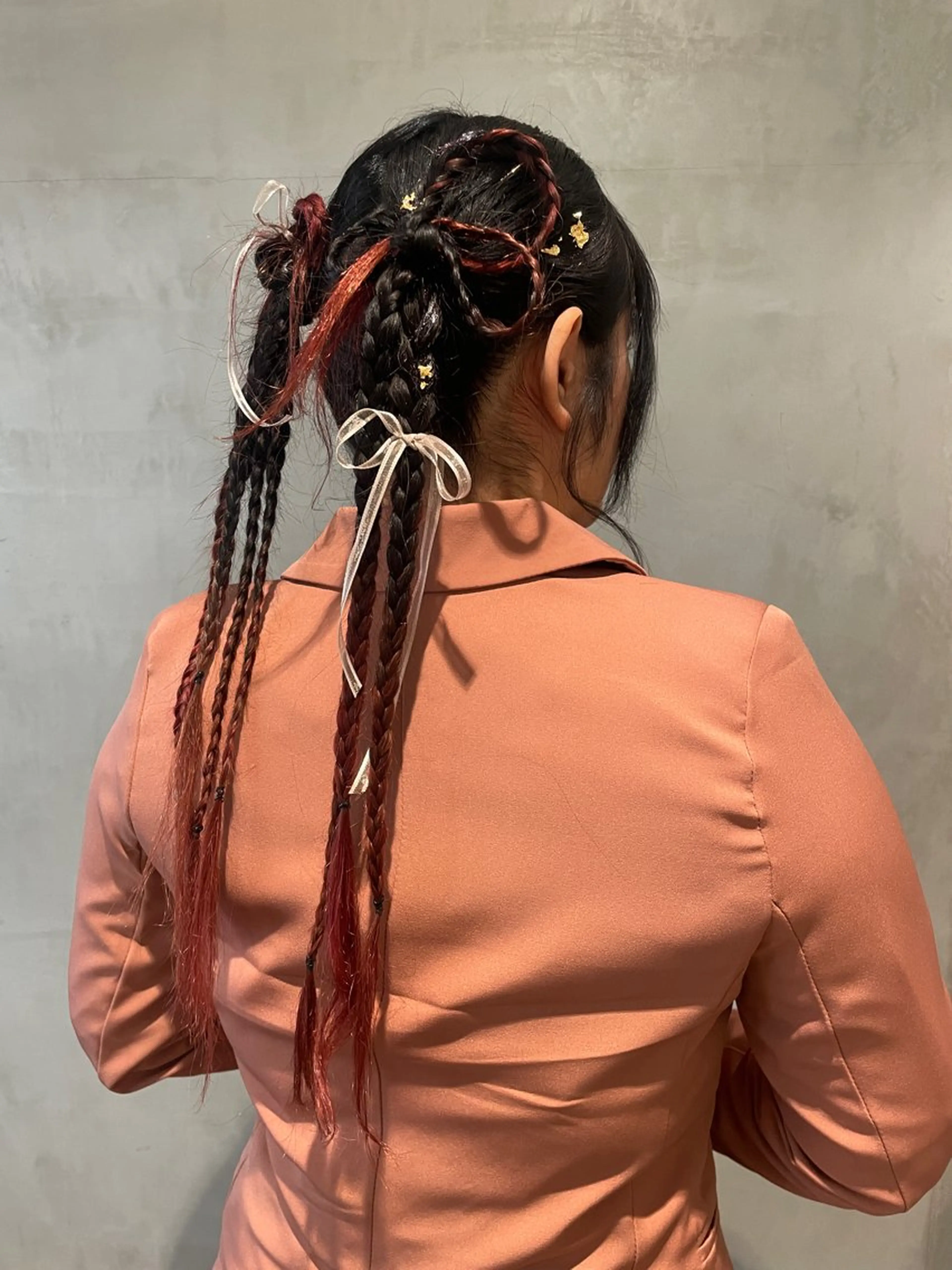 ロング ヘアアレンジ 🎀海外ヘア/表参道 Satone🎀のヘアスタイル