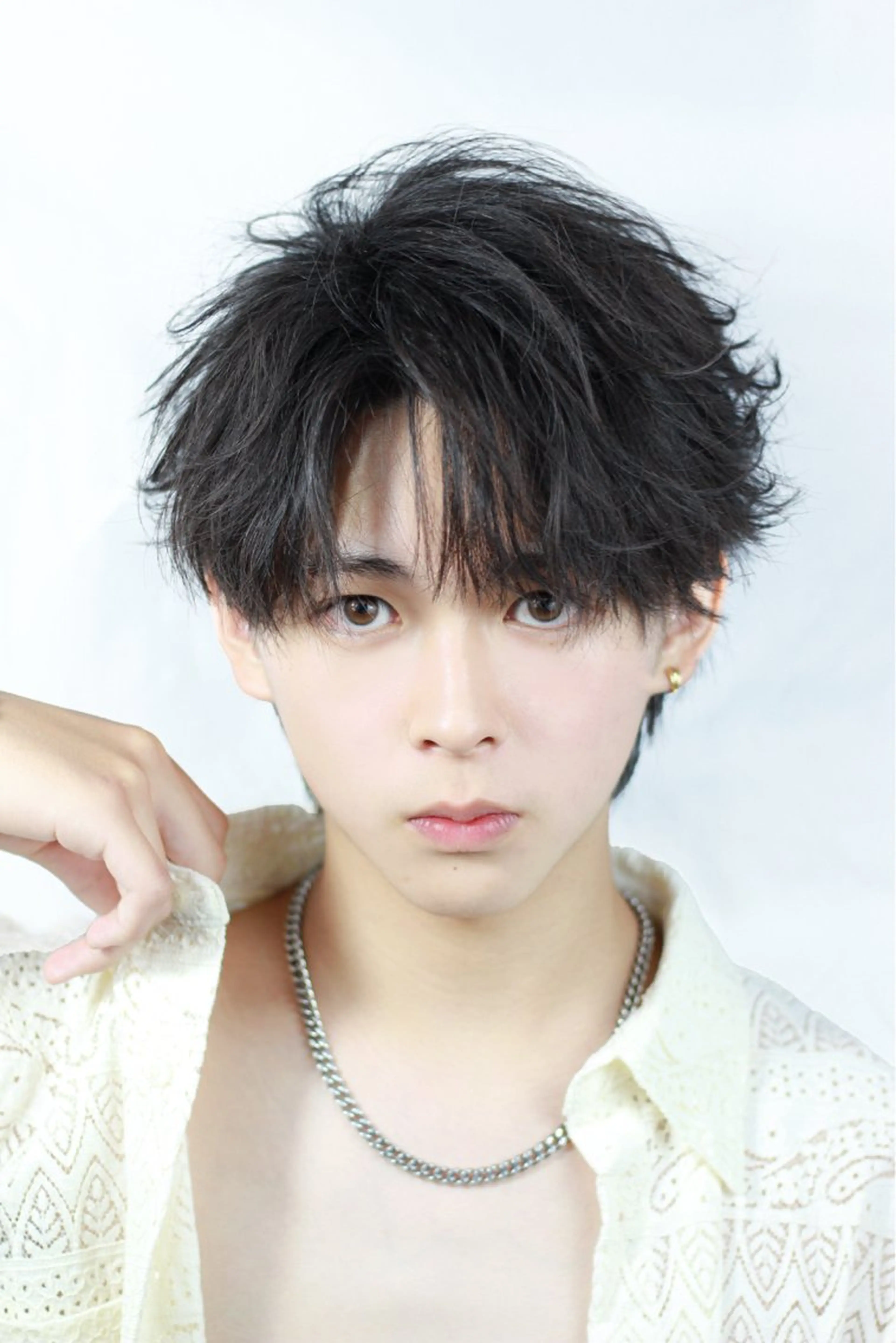 パーマ メンズ メンズパーマ ニュアンスパーマ カット パーマ 【メンズ特化】 韓国風／歩夢🔥のヘアスタイル