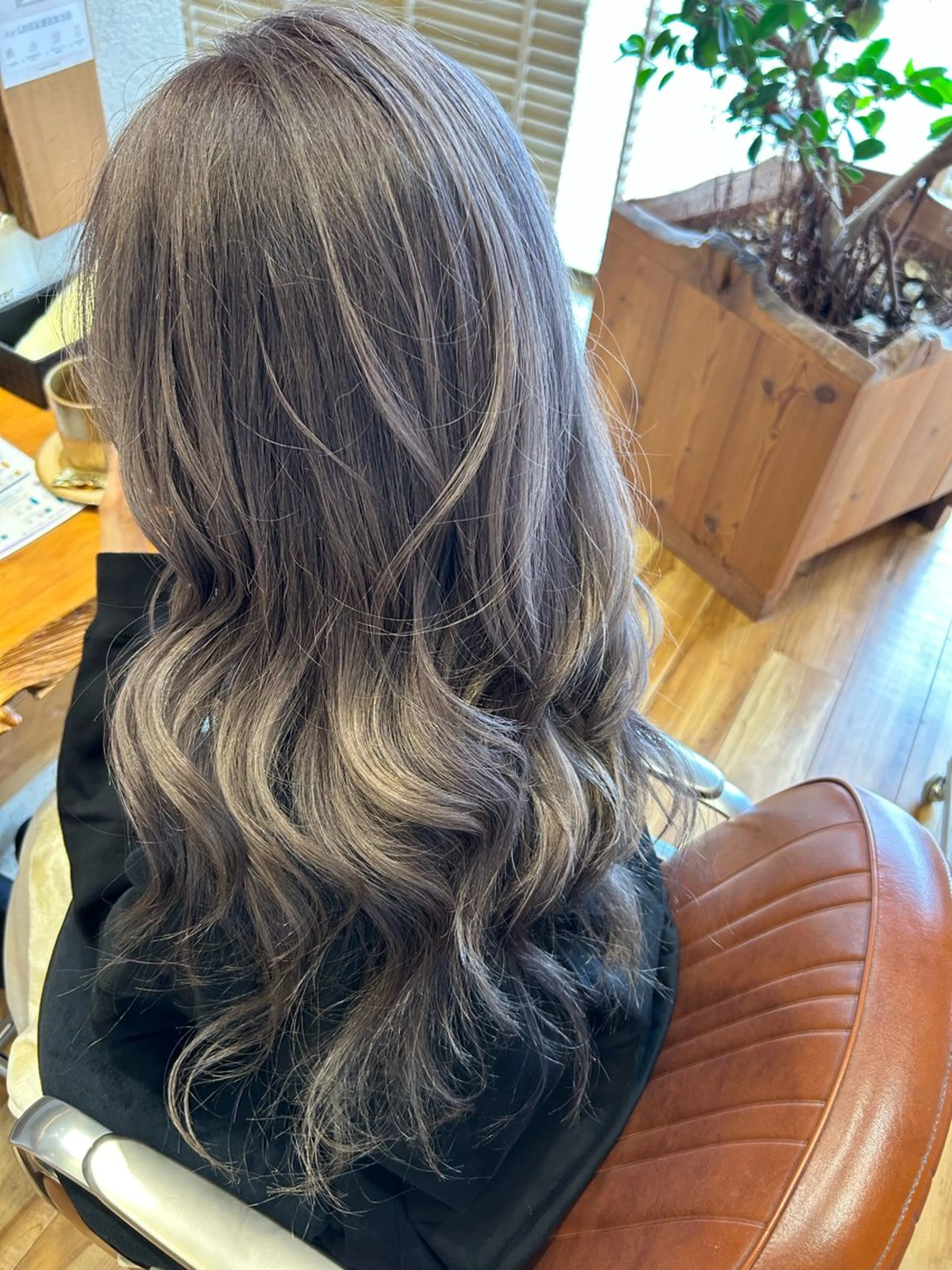 ロング カラー シルバー hair salon komorebi所属・manami ♡のヘアスタイル