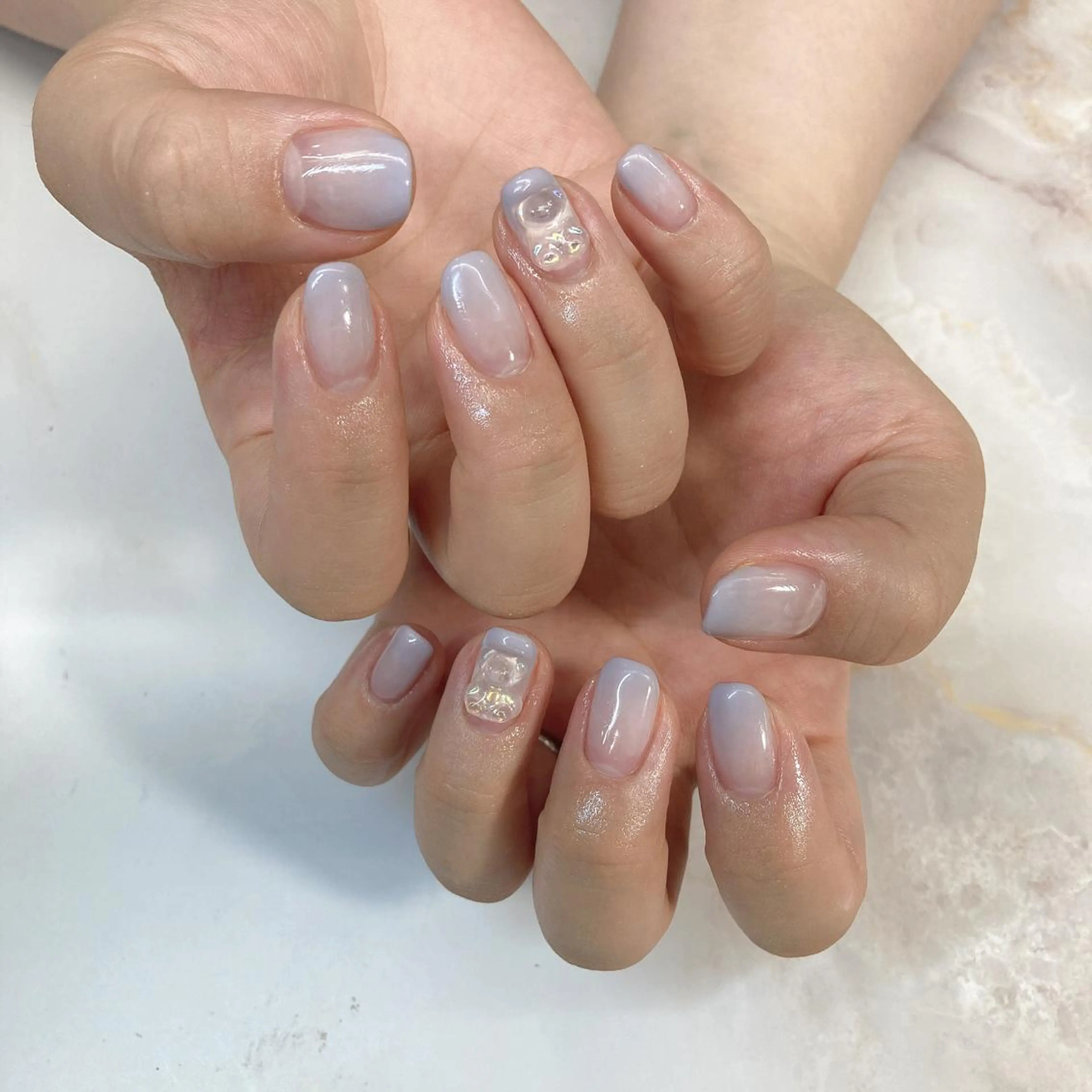 ミディアム ネイル Reonail 💕Kana💕のネイルデザイン