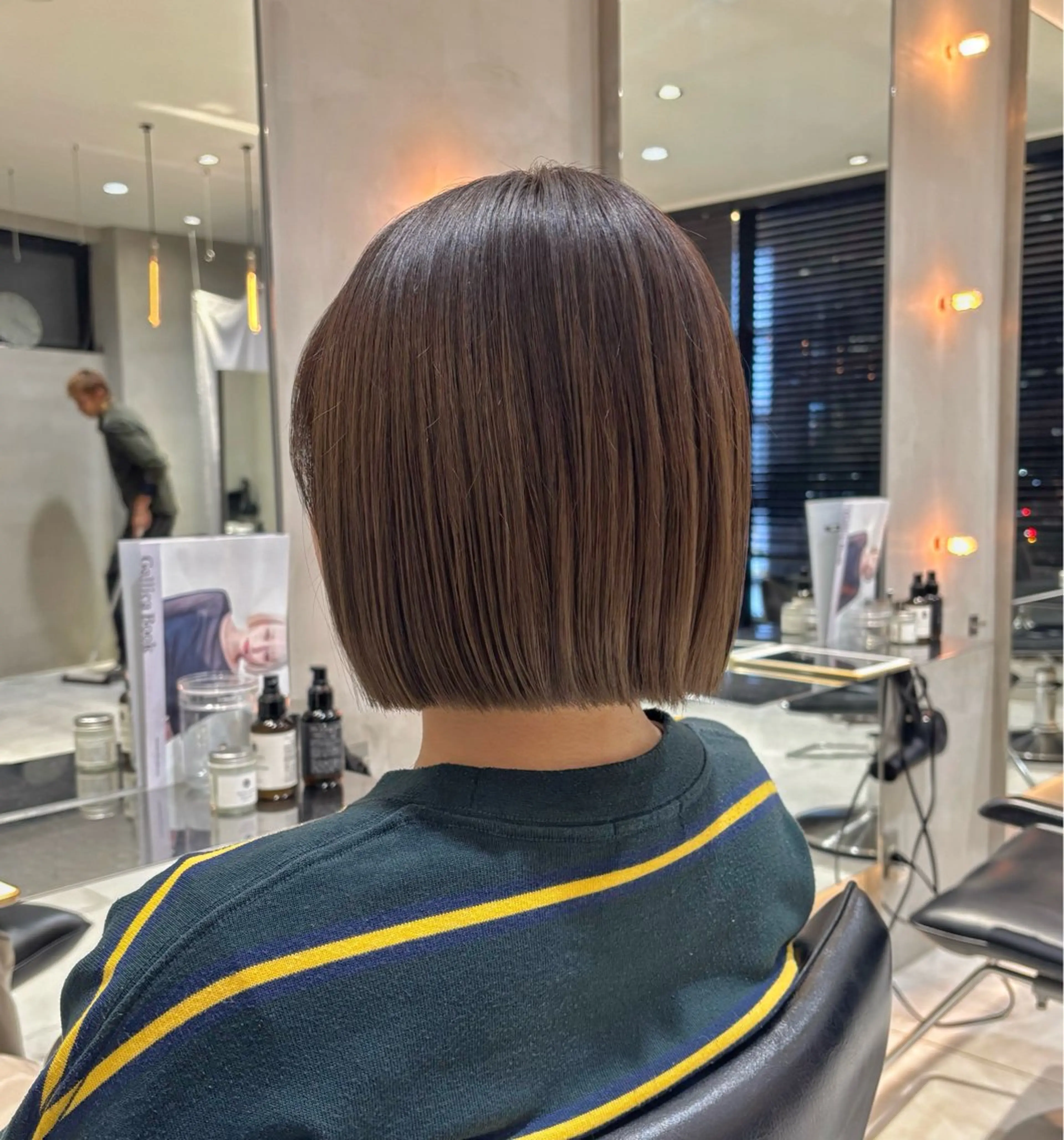 ‎🤍ストレートパーマ🤍髪質改善縮毛矯正➕艶髪ワンカラー➕骨格矯正カット➕シャンプートリートメントの写真