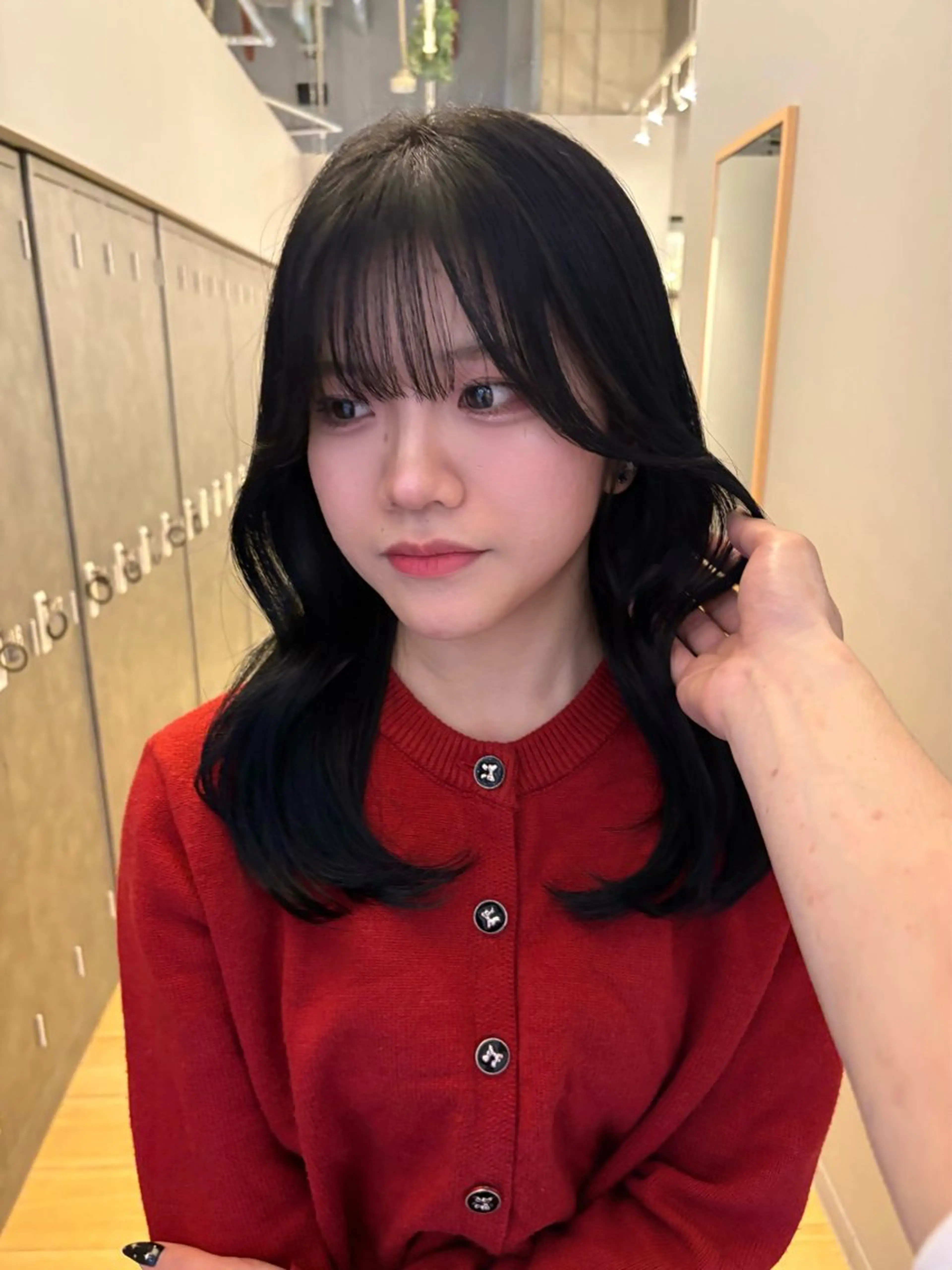 セミロング 荒金 昴のヘアスタイル