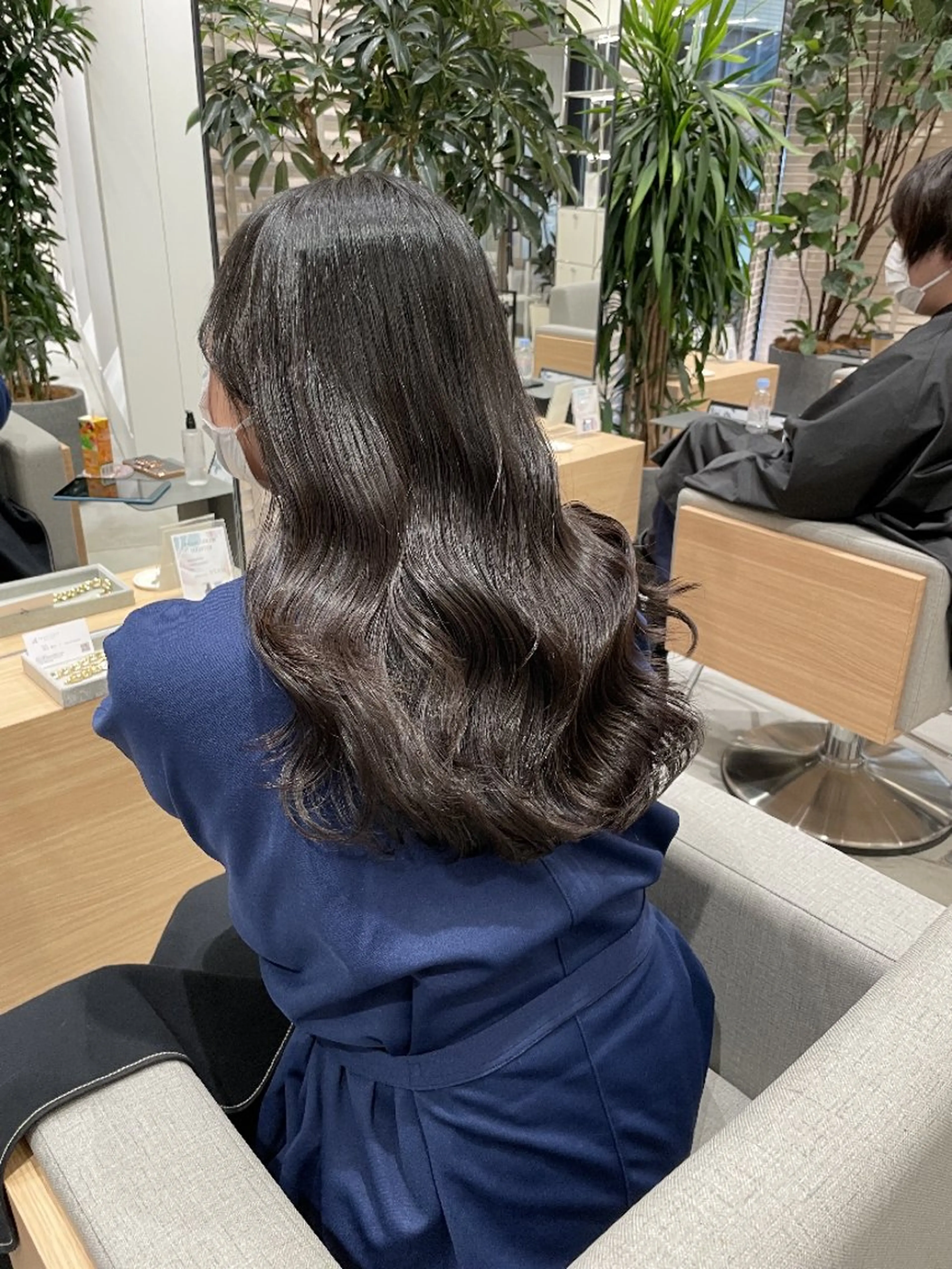 パーマ セミロング パーマ トリートメント ✂髪質改善ストレート NO.1 深澤 颯斗のヘアスタイル